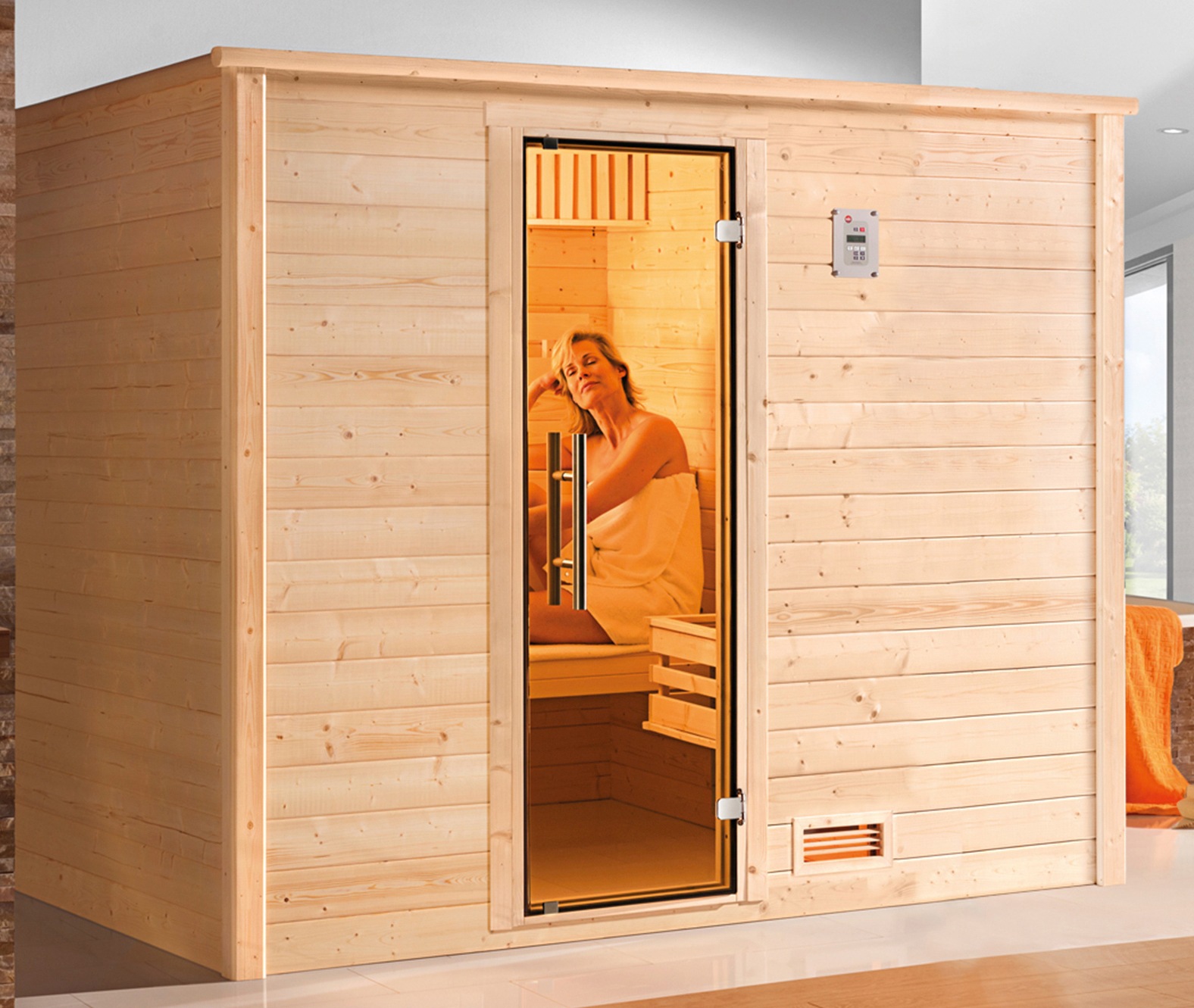 weka Sauna »Bergen 3« ohne Ofen