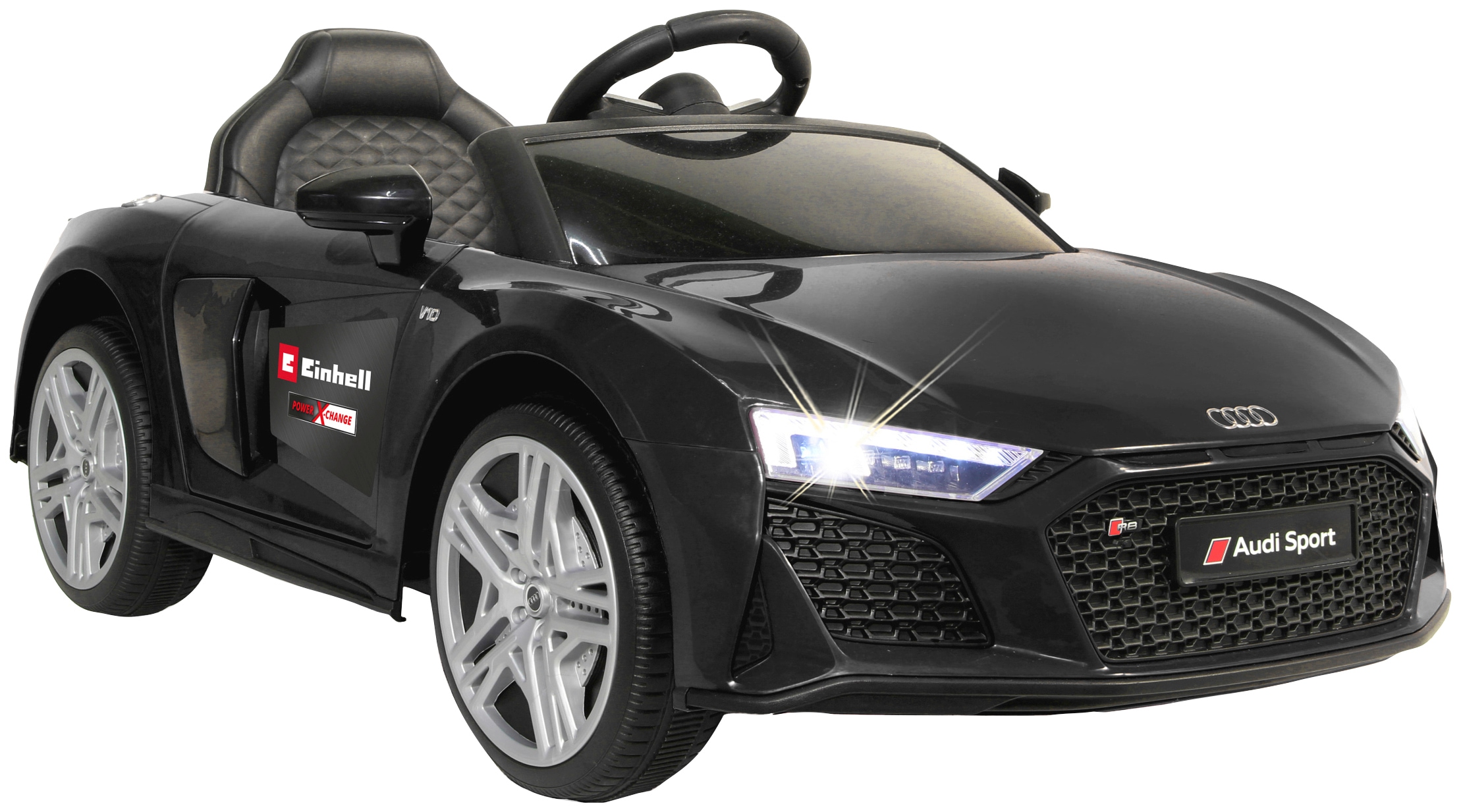 Jamara Elektro-Kinderauto »Ride-on Audi R8« ab 3 Jahren bis 25 kg ohne Akku und Ladegerät in schwarz