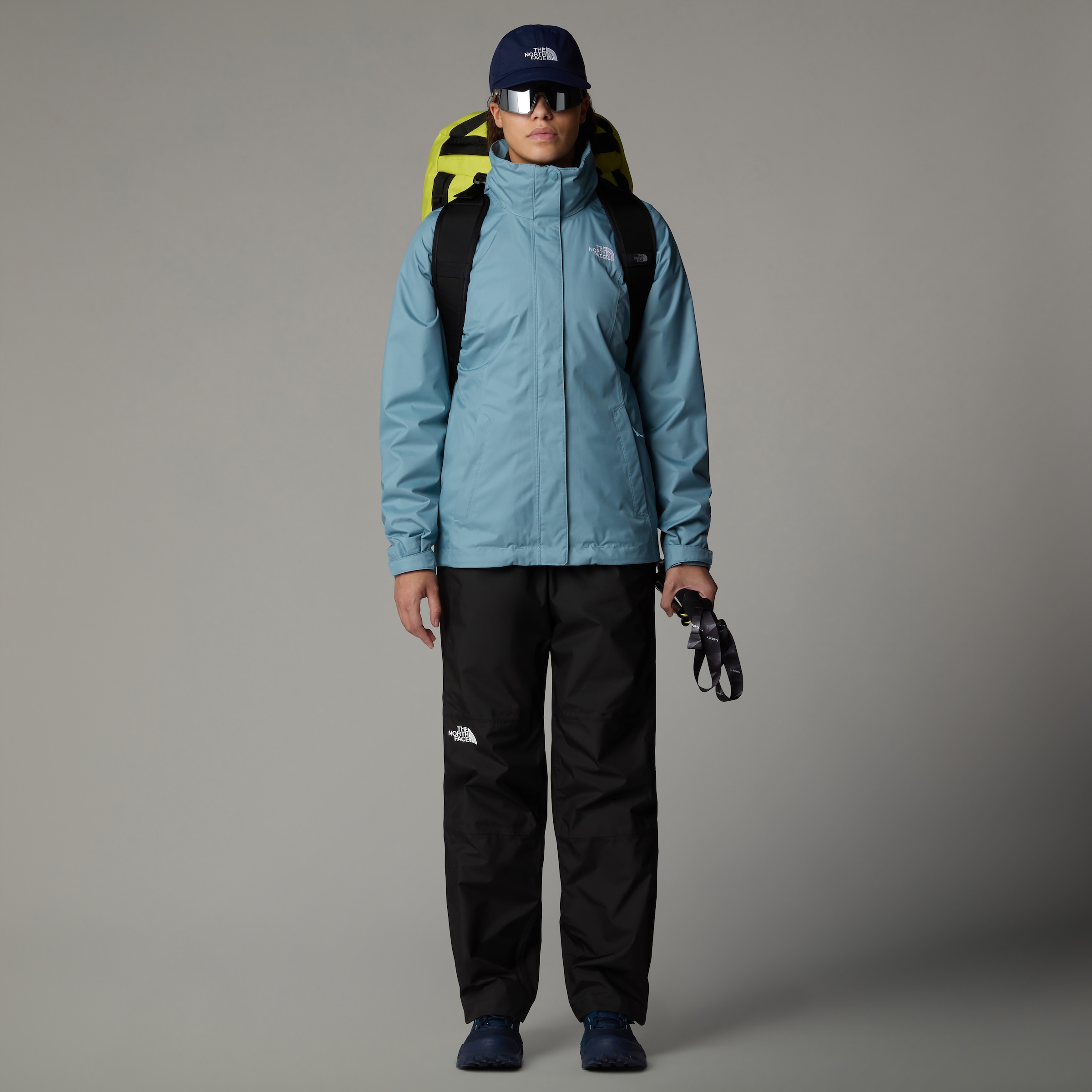 The North Face Funktionsparka »W EVOLVE II TRICLIMATE JACKET - EU«, (1 St.), Winterjacke mit Stehkragen