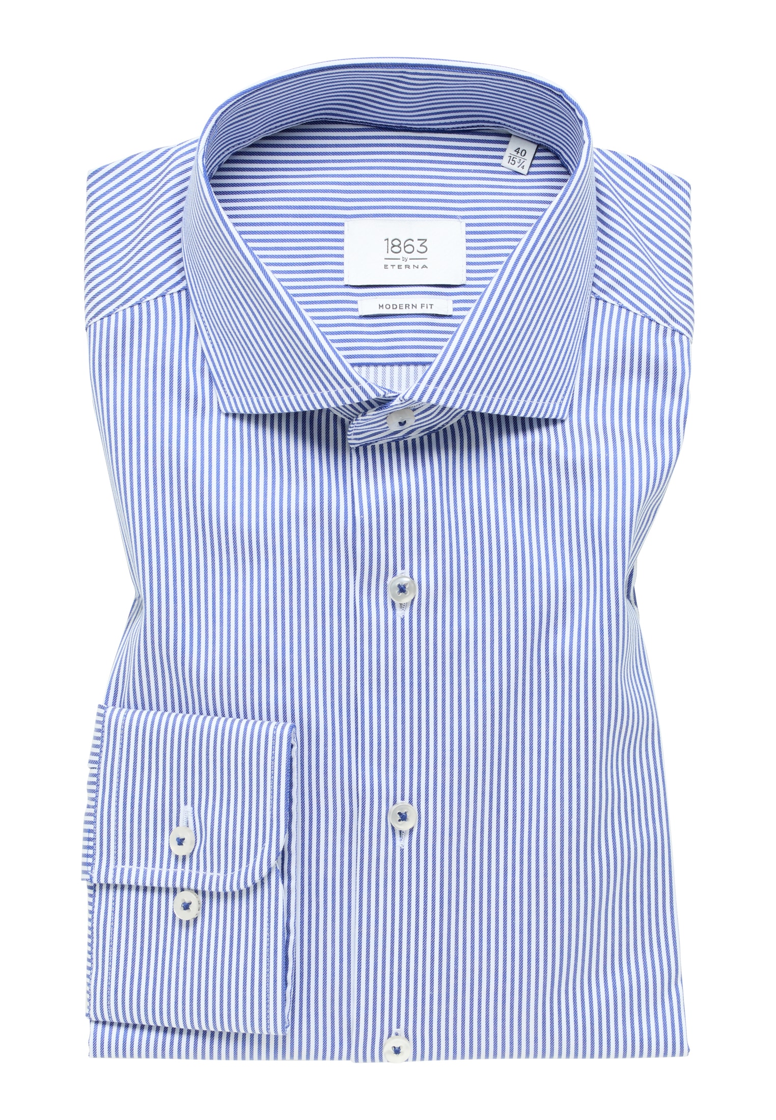 Eterna Langarmhemd »MODERN FIT«, NON IRON (bügelfrei)