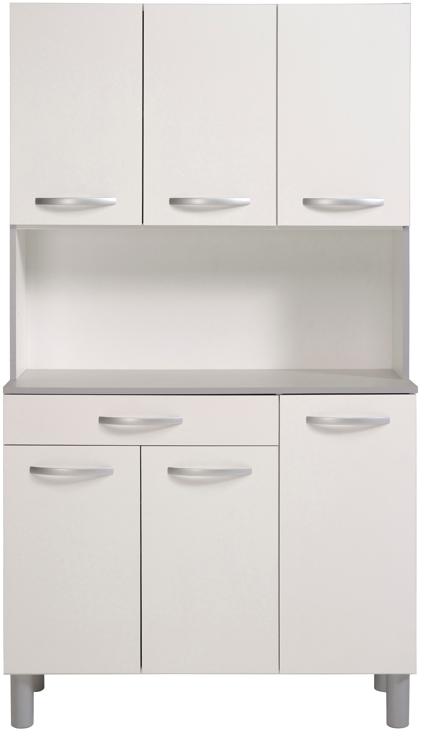 Parisot Buffet »Spoon 1 in weiß, Größe B/H/T: 101 cm x 185 cm x 40 cm