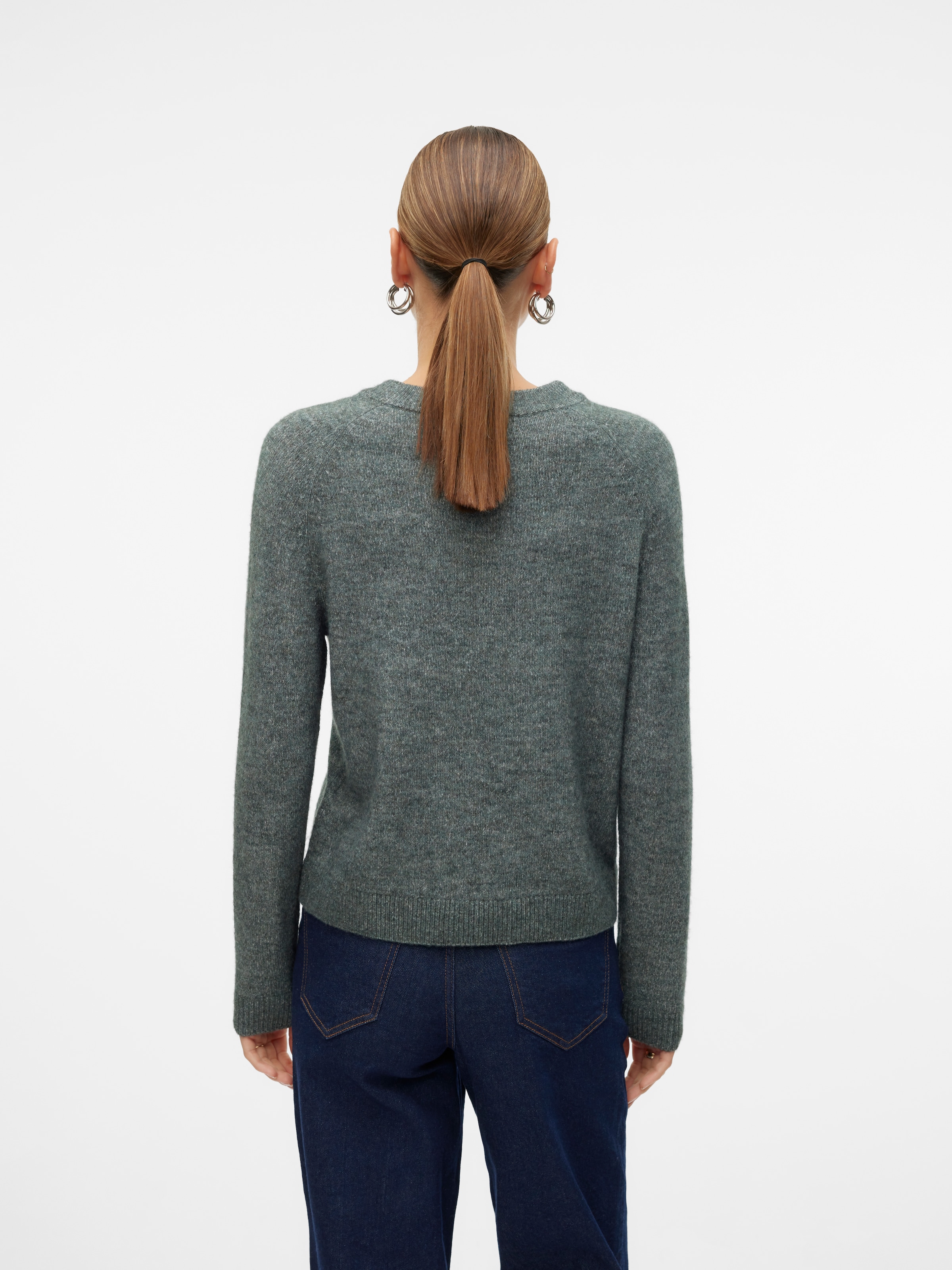 Vero Moda Rundhalspullover »VMFILUCA LS O-NECK PULLOVER GA NOOS«