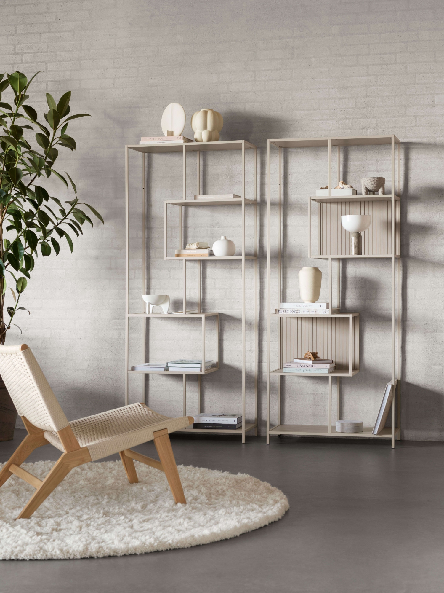 ACTONA GROUP Loungesessel »Carson« Eiche, minimalistischer Stil, erhältlich in zwei Farben