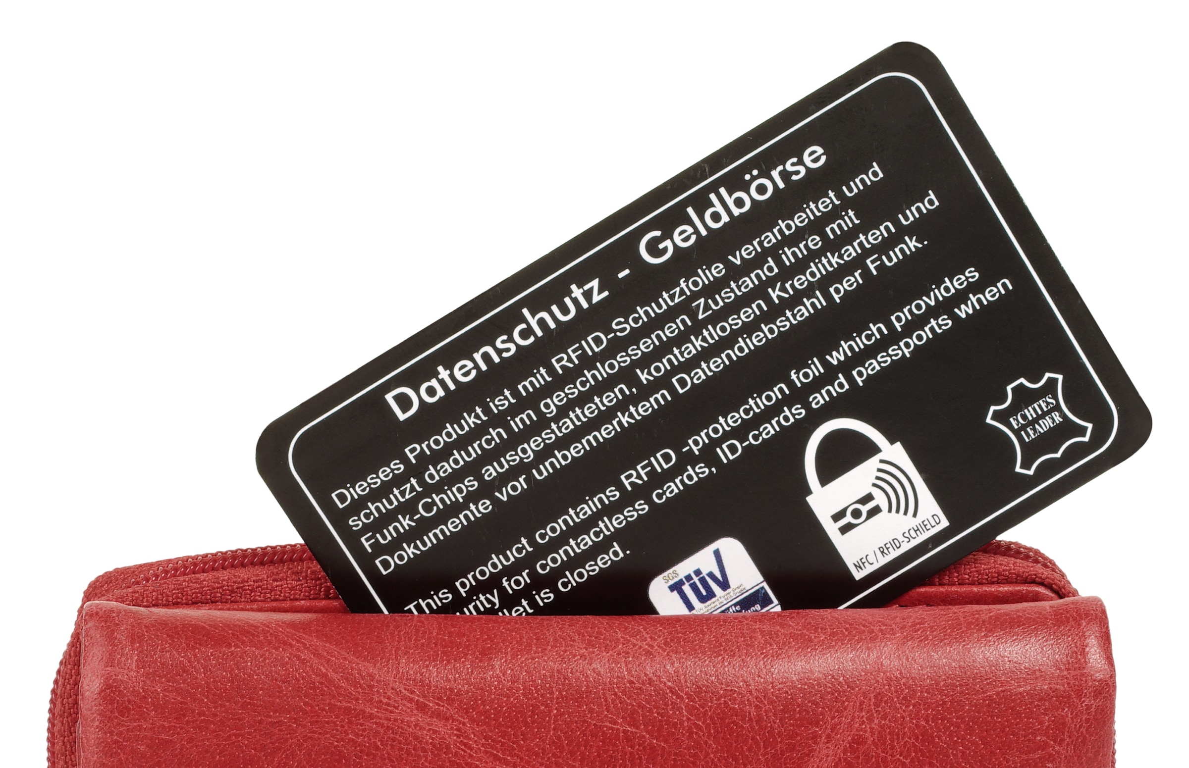 Bruno Banani Geldbörse echt Leder