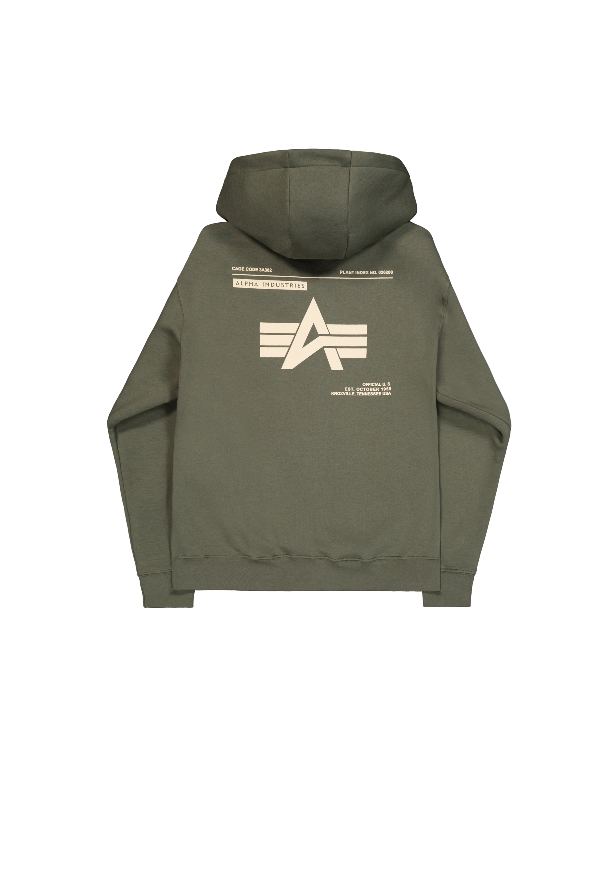 Alpha Industries Hoodie »Label Hoodie Zip Backprint«
