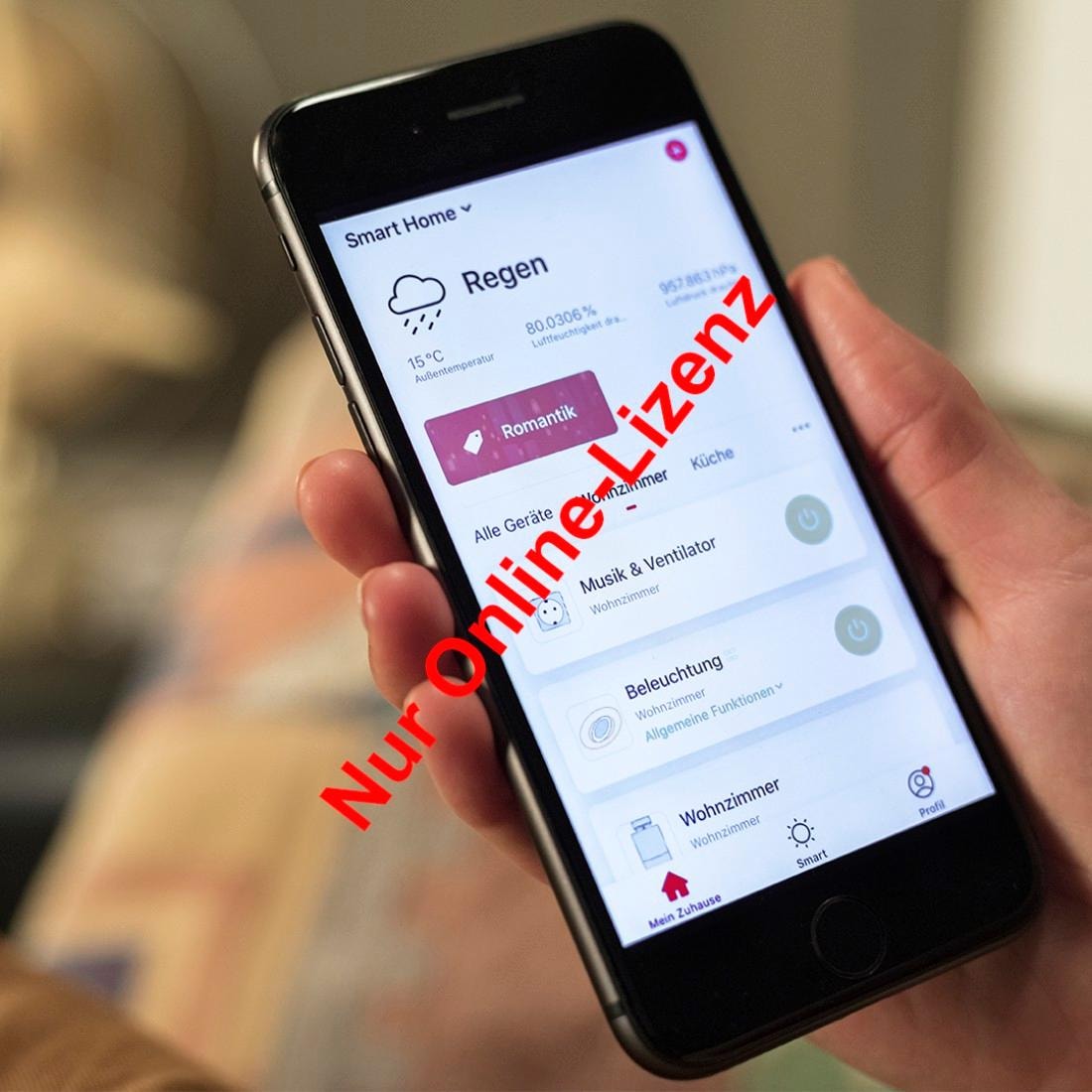 Hama Smarte LED-Leuchte »WLAN LED Einbauspot, 5W, Sprachsteuerung, Appsteuerung, verstellbar« Tageslichtweiß | Warmweiß