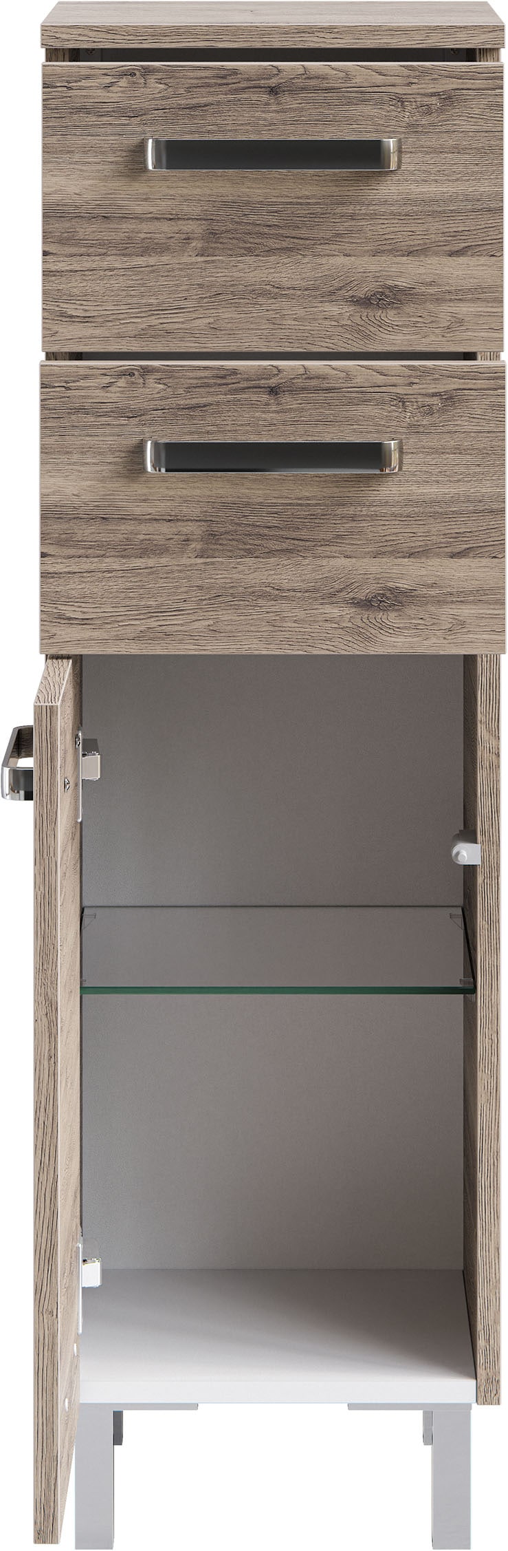 Saphir Badmöbel-Set »5-teilig, mit Spiegelschrank« Set, 5 Stk. tlg.