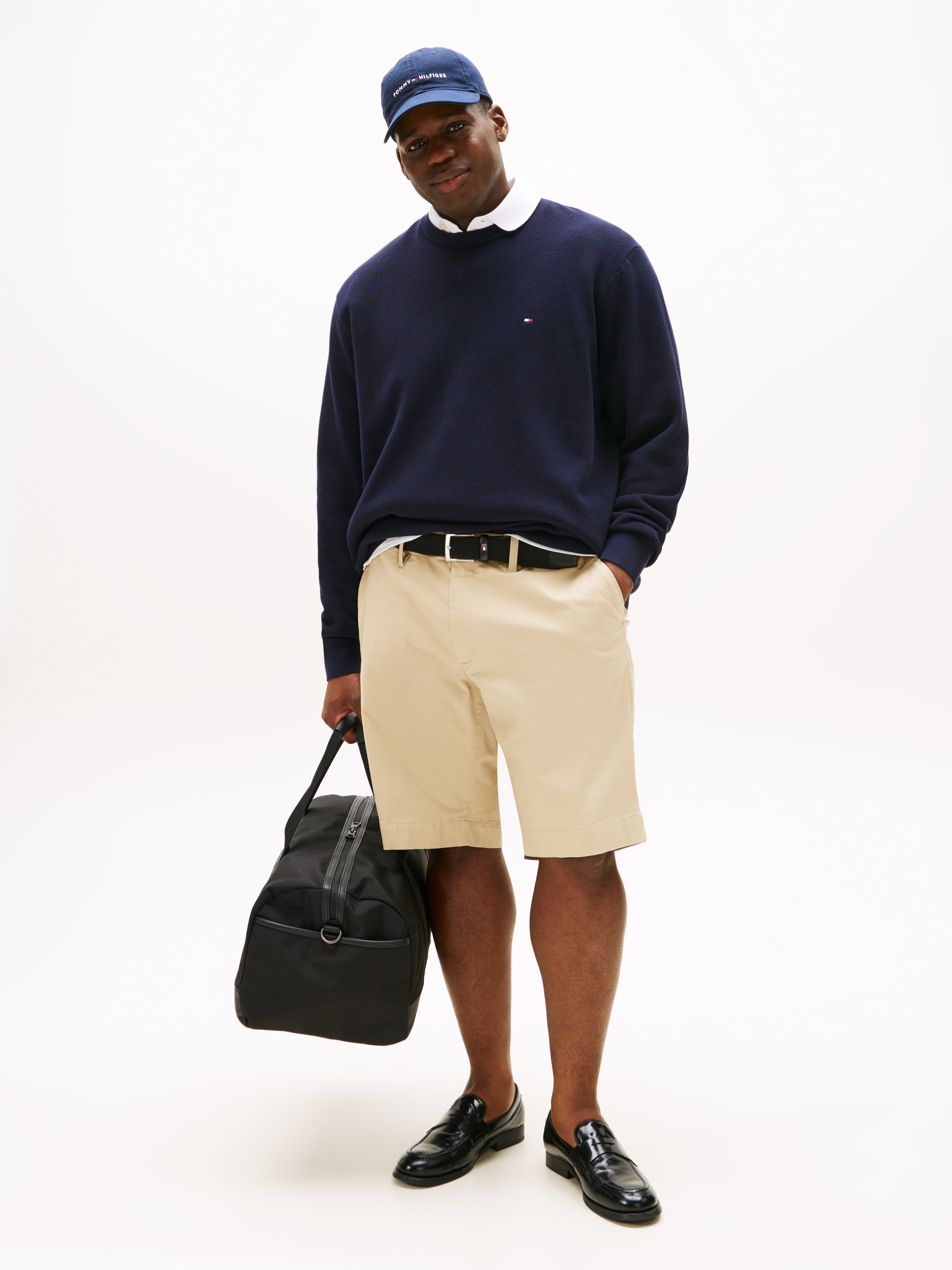 Tommy Hilfiger Big & Tall Rundhalspullover »BT-ESSENTIAL STRUCTURE CREW NECK«, Große Größen