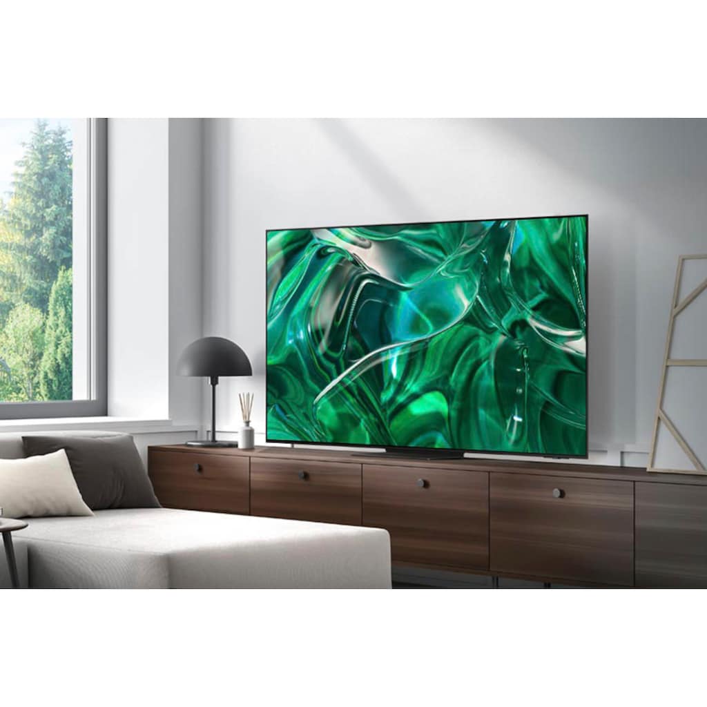 Samsung OLED-Fernseher, 195 cm/77 Zoll, Smart-TV, Neural Quantum Prozessor 4K,Infinity One Design,Gaming Hub