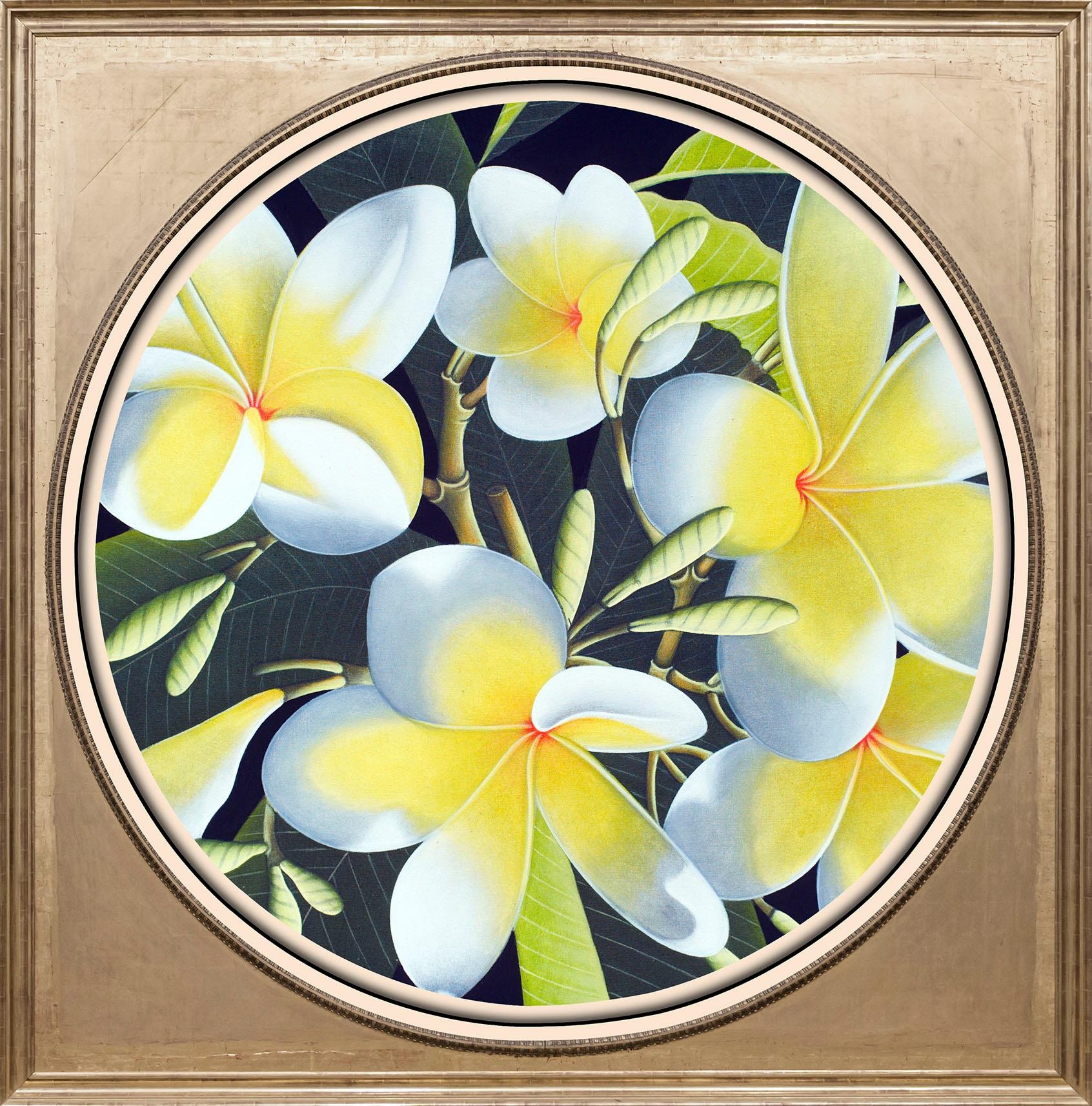 queence Acrylglasbild »Gelbe Blüten«