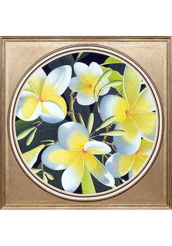 Acrylglasbild »Gelbe Blüten«