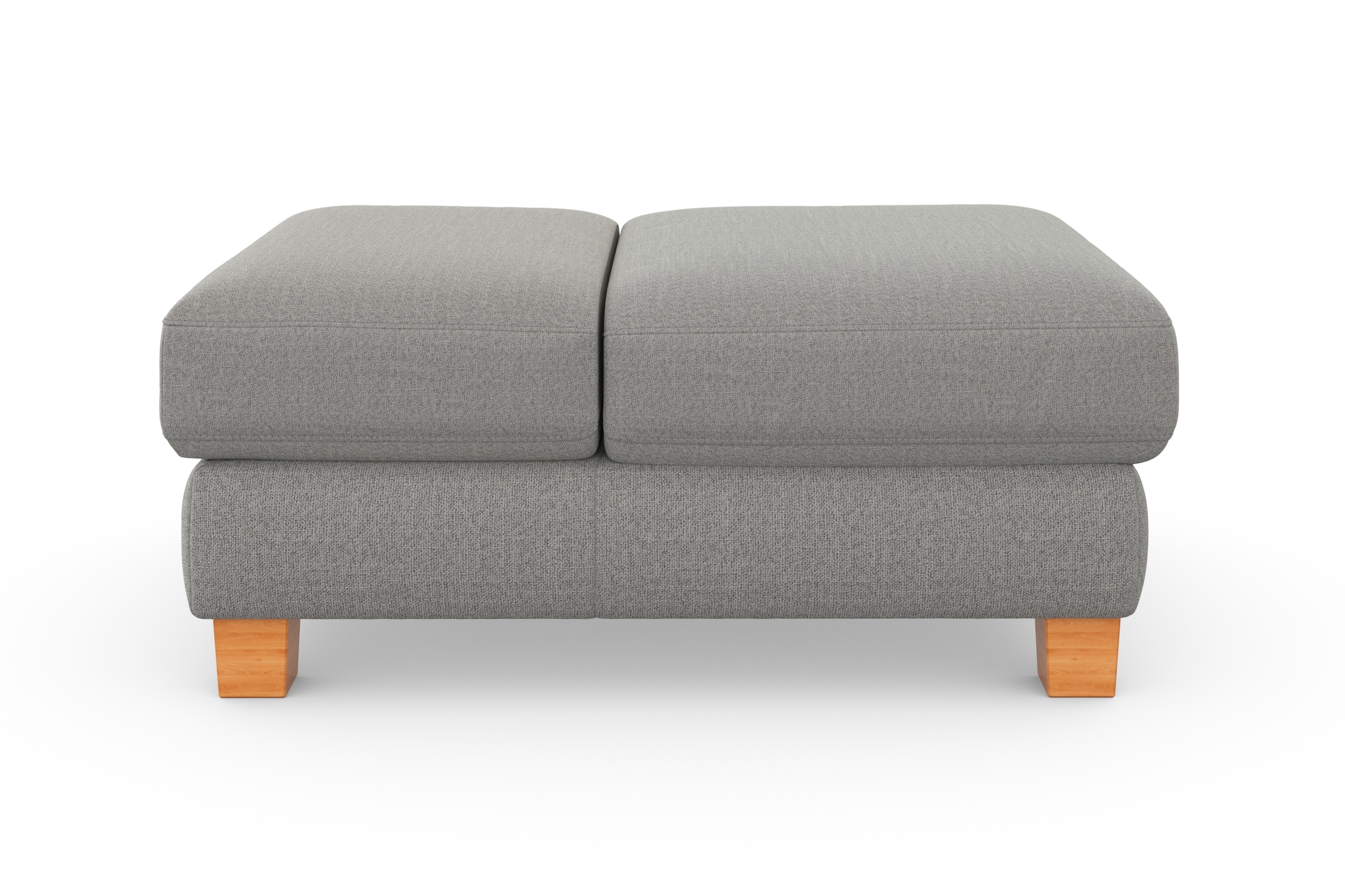 sit&more Polsterhocker »Dundee« mit Klappfunktion, Federkern und hochwertigen Massivholzfüßen