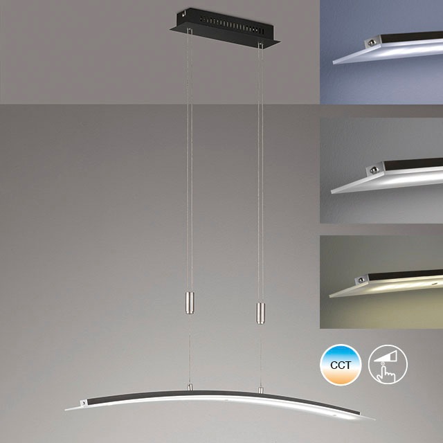 FISCHER & HONSEL LED Pendelleuchte »Metis«, 1 flammig, Leuchtmittel LED-Modul | LED fest integriert