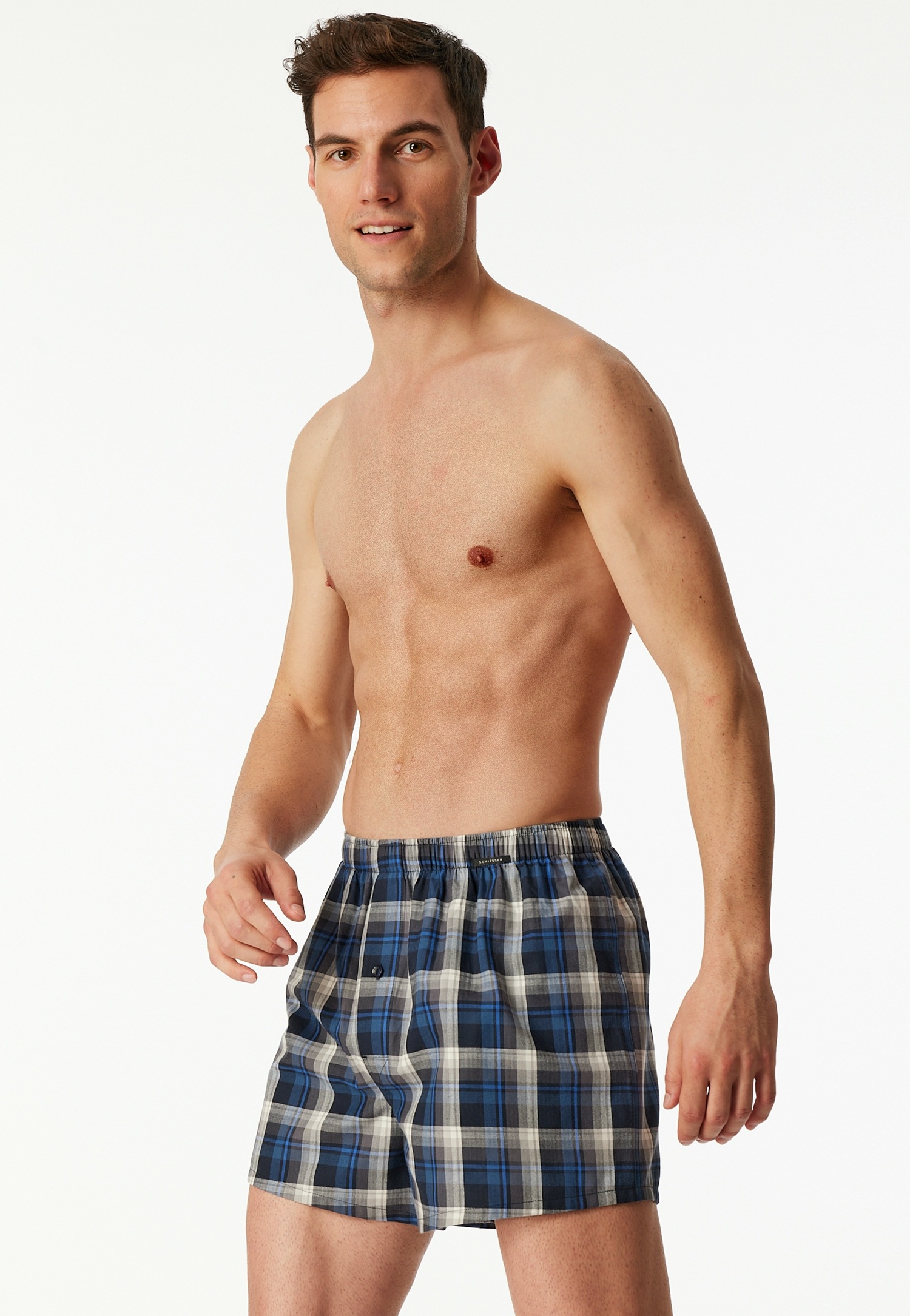 Schiesser Weiter Boxer »Boxershorts Multipacks«, (2er Pack), mit Eingriff, Gummizug