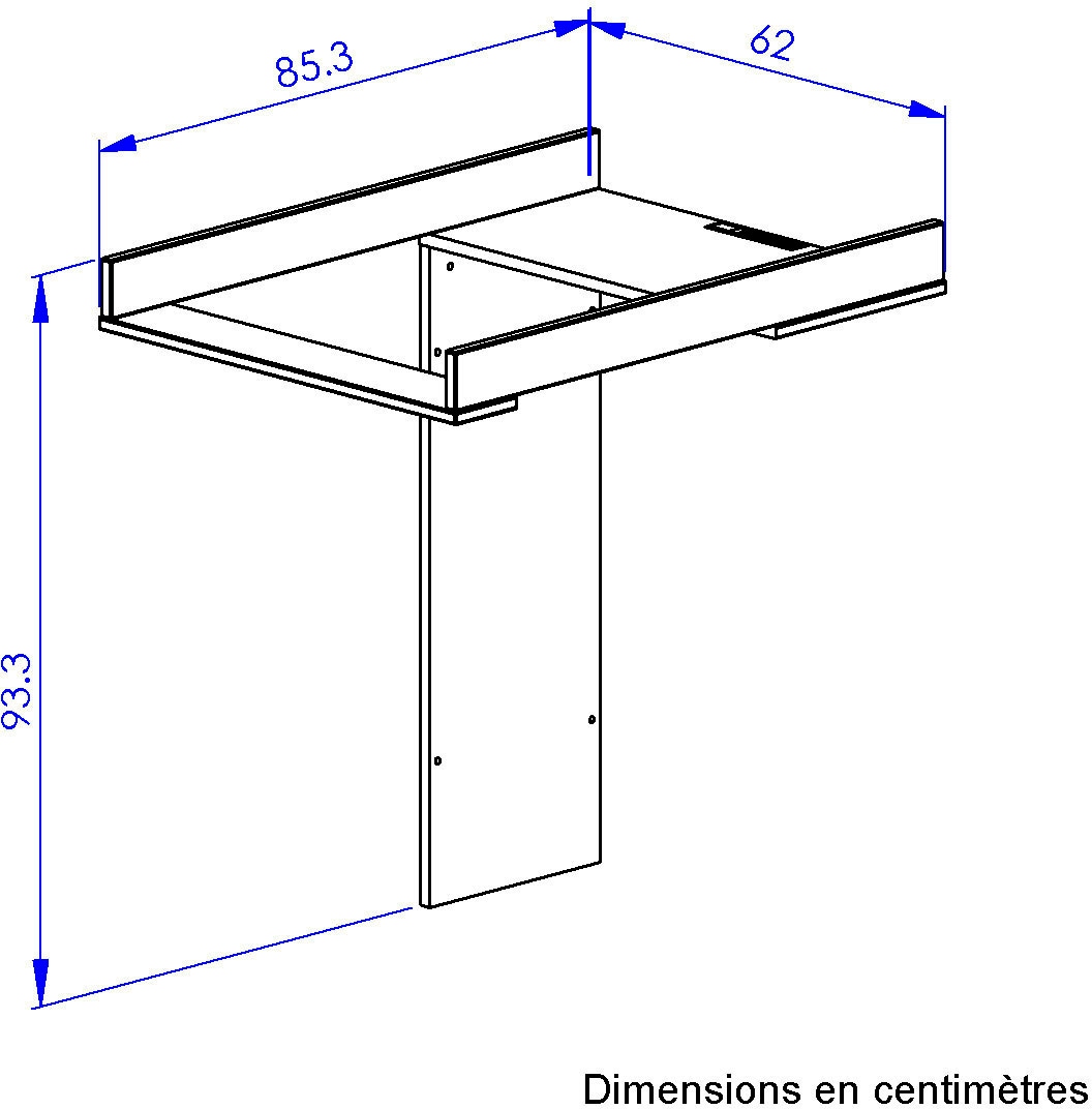 Gami Babyzimmer-Komplettset »Achille Set N°2« 4 Stk. tlg. Praktisches und funktionales Babyzimmer