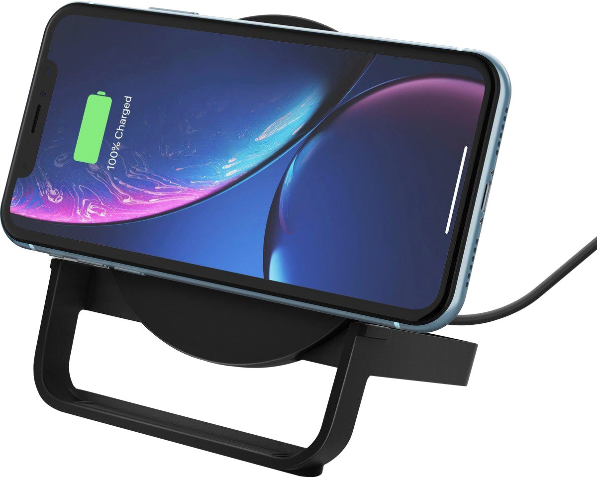 Belkin Induktions-Ladegerät »Wireless Charging Stand mit Micro-USB Kabel & NT«, Intelligente Schaltungen erkennen angeschlossene Geräte