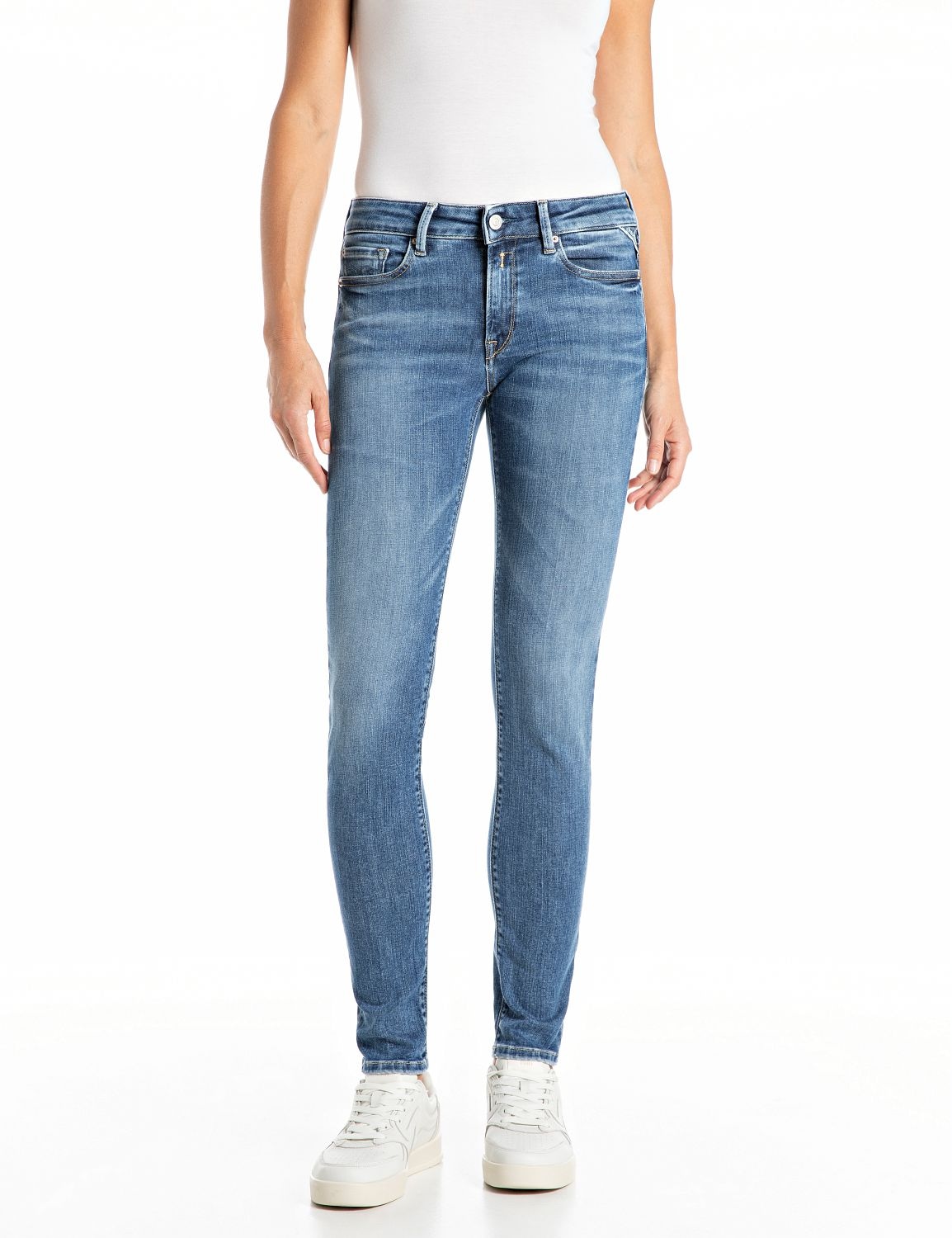 Replay 5-Pocket-Jeans »NEW LUZ Skinny Fit«, in Ankle-Länge