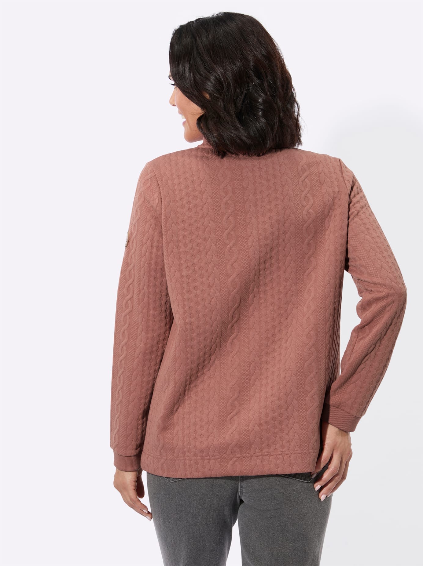 Casual Looks Shirtjacke »Jacquard-Shirtjacke« 1