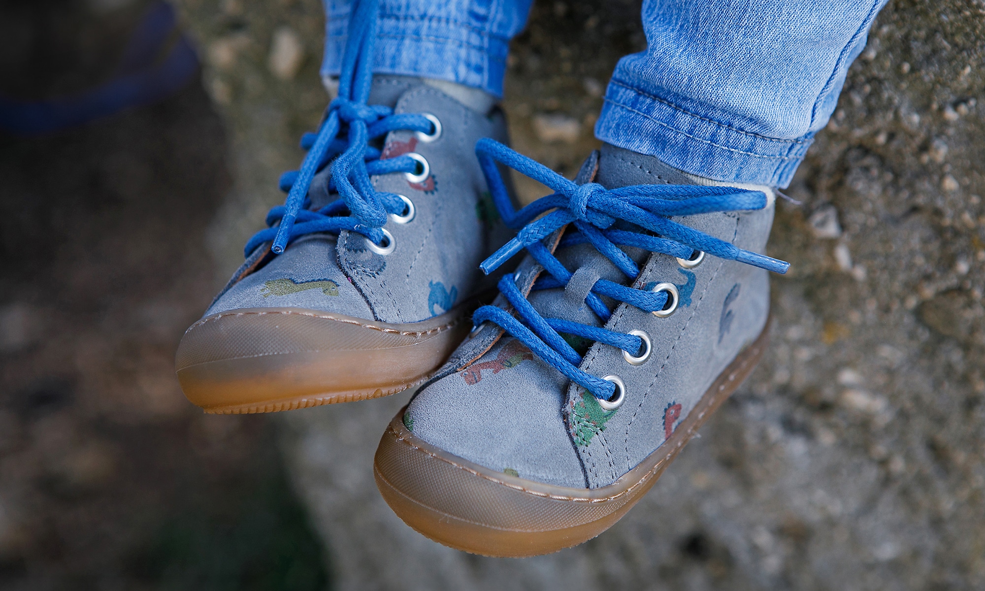 froddo® Lauflernschuh »OLLIES S LACES«, Barfußschuh, Kinderschuh mit herausnehmbarer Innensohle