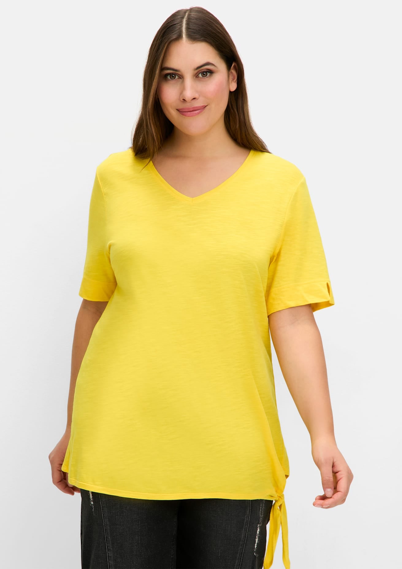 Sheego T-Shirt »T-Shirt«, (1 tlg.)