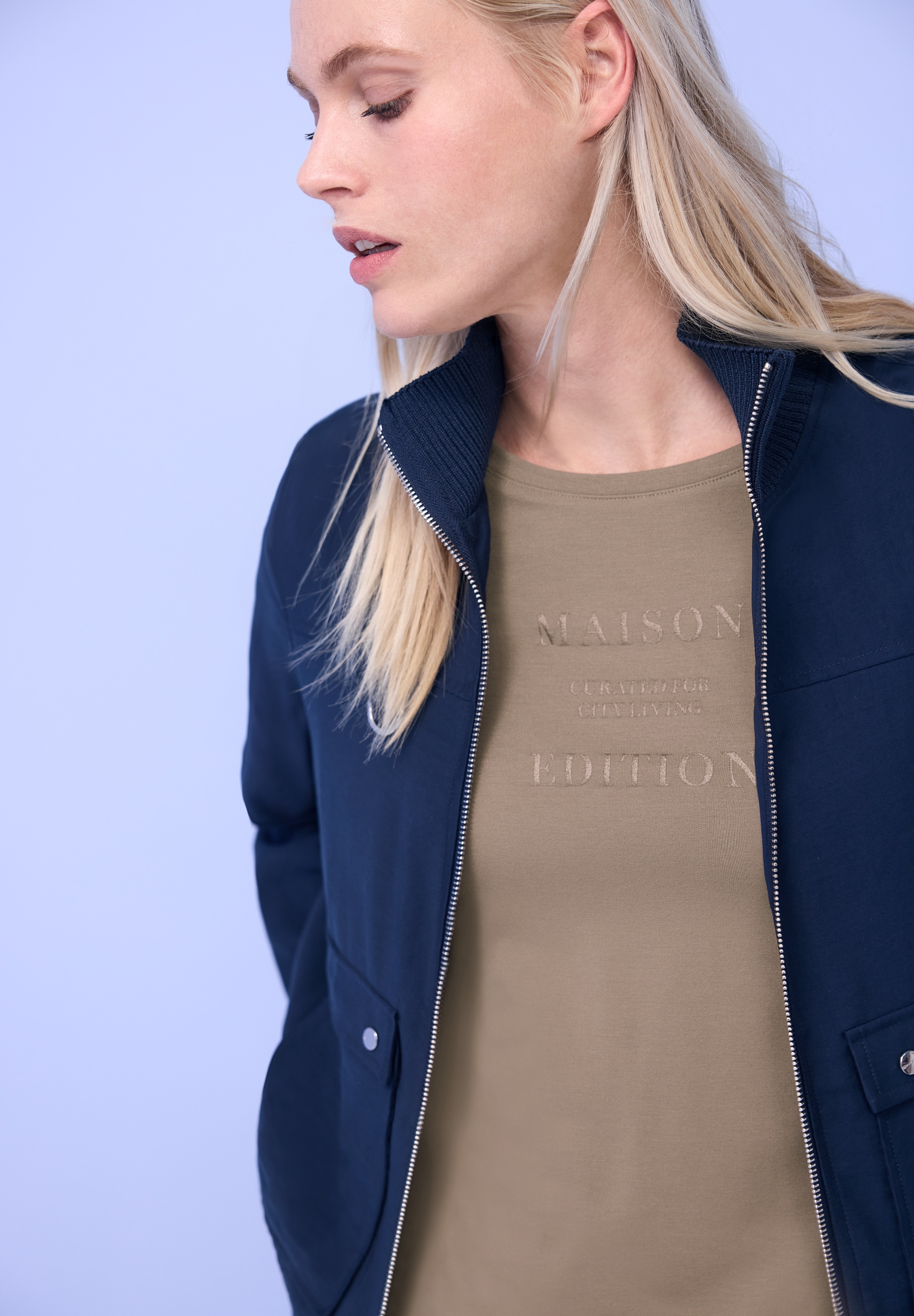 STREET ONE Kurzarmshirt mit Print