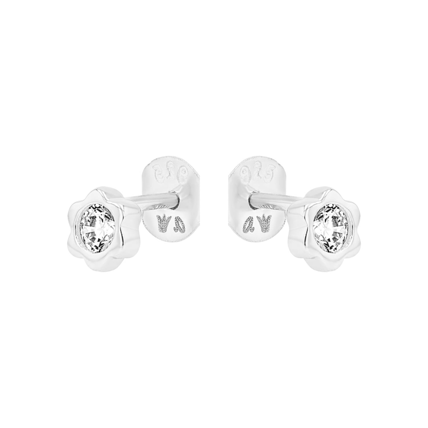 Prinzessin Lillifee Paar Ohrstecker »Blume« mit Zirkonia (synth.)