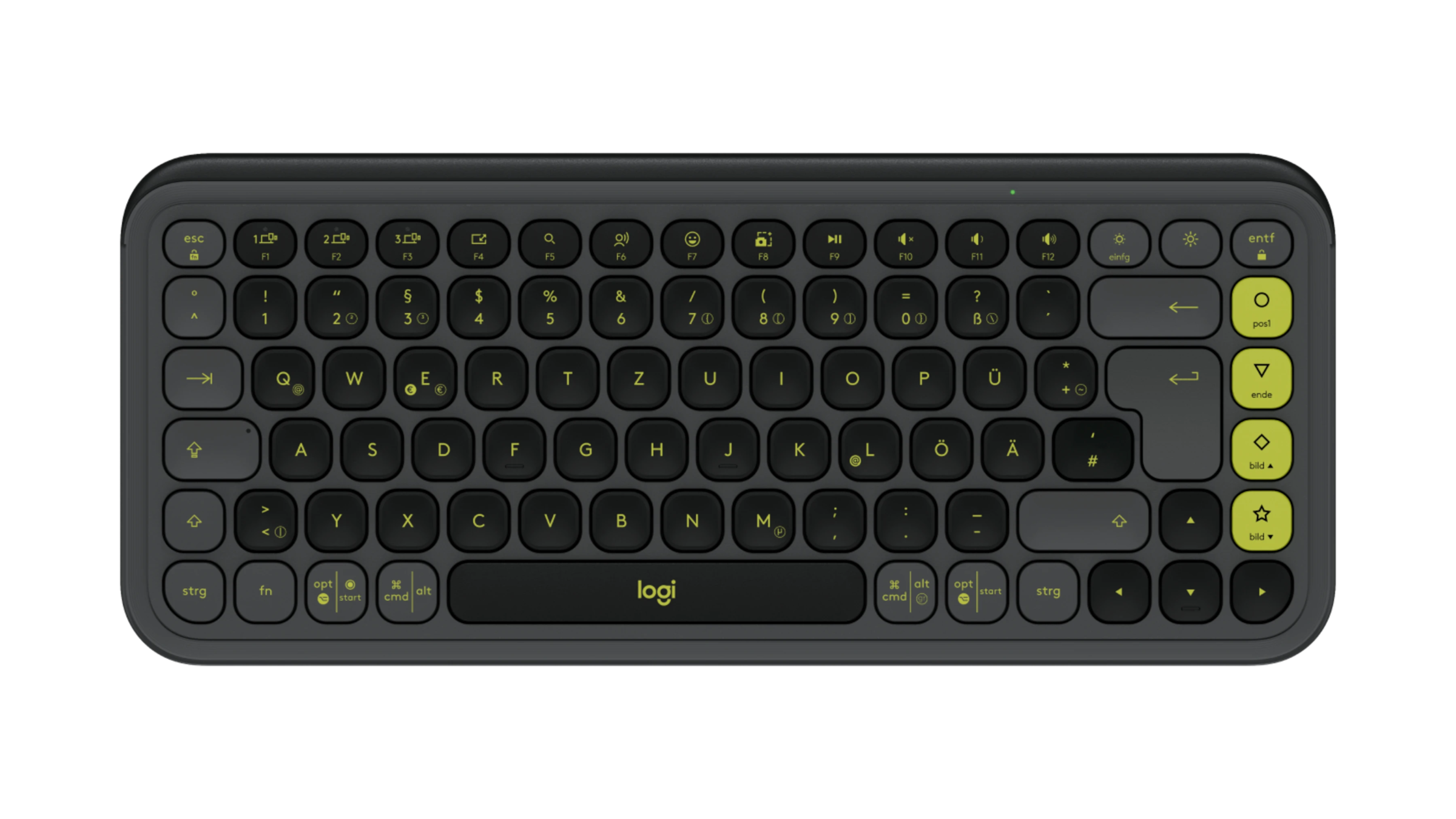 Gaming-Tastatur »POP ICON KEYS - GRAPHITE - DEU - CENTRAL-419«, Hergestellt aus...