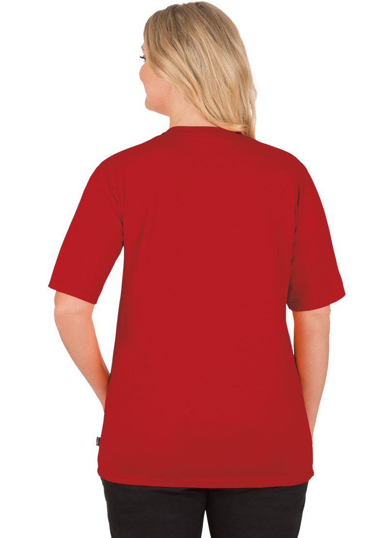 Trigema T-Shirt »TRIGEMA T-Shirt DELUXE Baumwolle«, (1 tlg.)