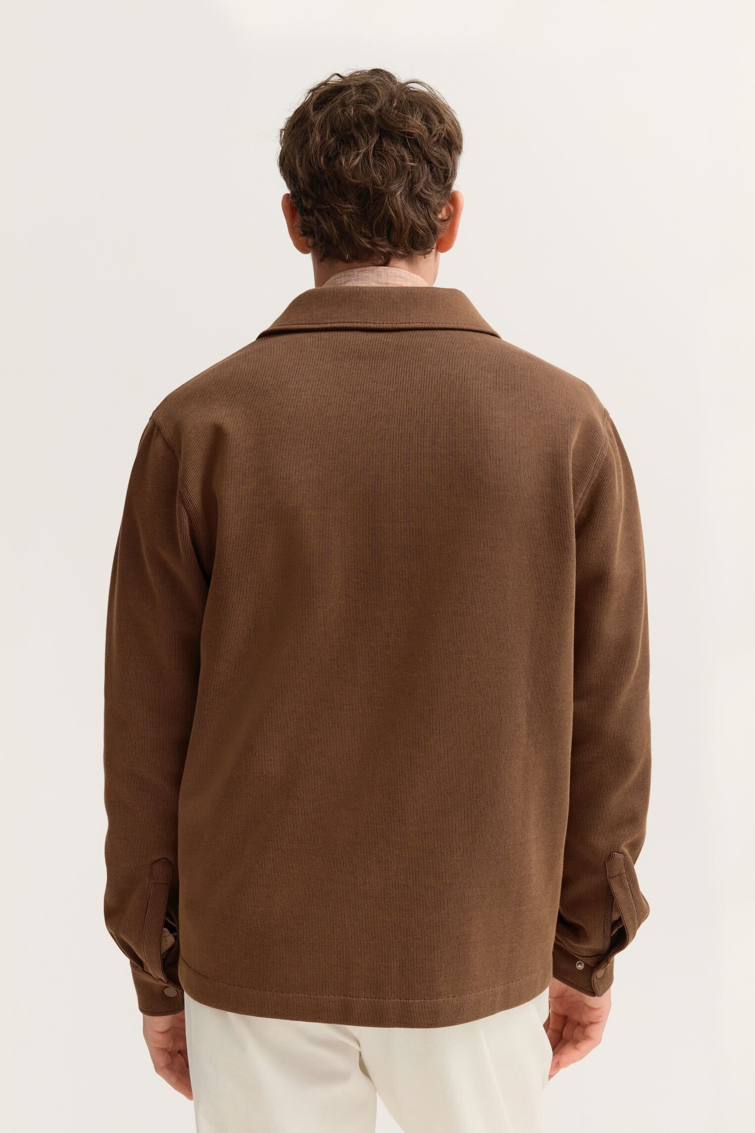 bugatti Sweatjacke »Modern Fit« mit Druckknöpfen