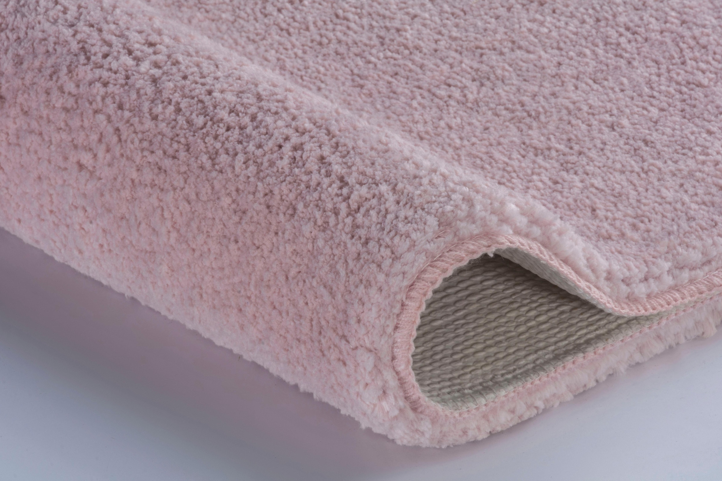 MEUSCH Badematte »Sascha«, rutschhemmend beschichtet, fußbodenheizungsgeeignet, Badteppich, 2-teiliges Set - Badematte & WC-Vorleger, Uni-Farben