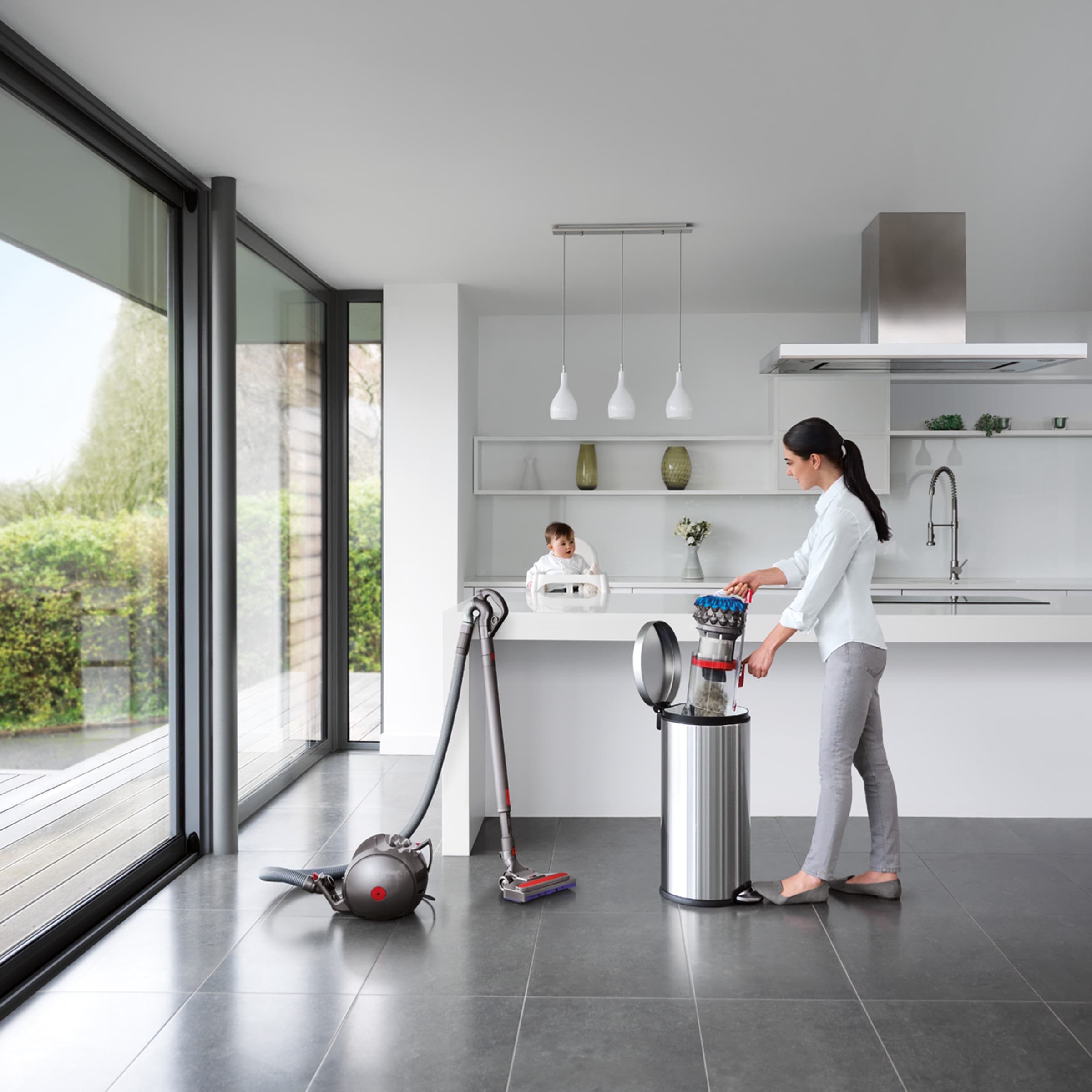 DYSON Bodenstaubsauger »Dyson Big Ball™ Absolute 2 (Satin Blue)«, 600 W, beutellos