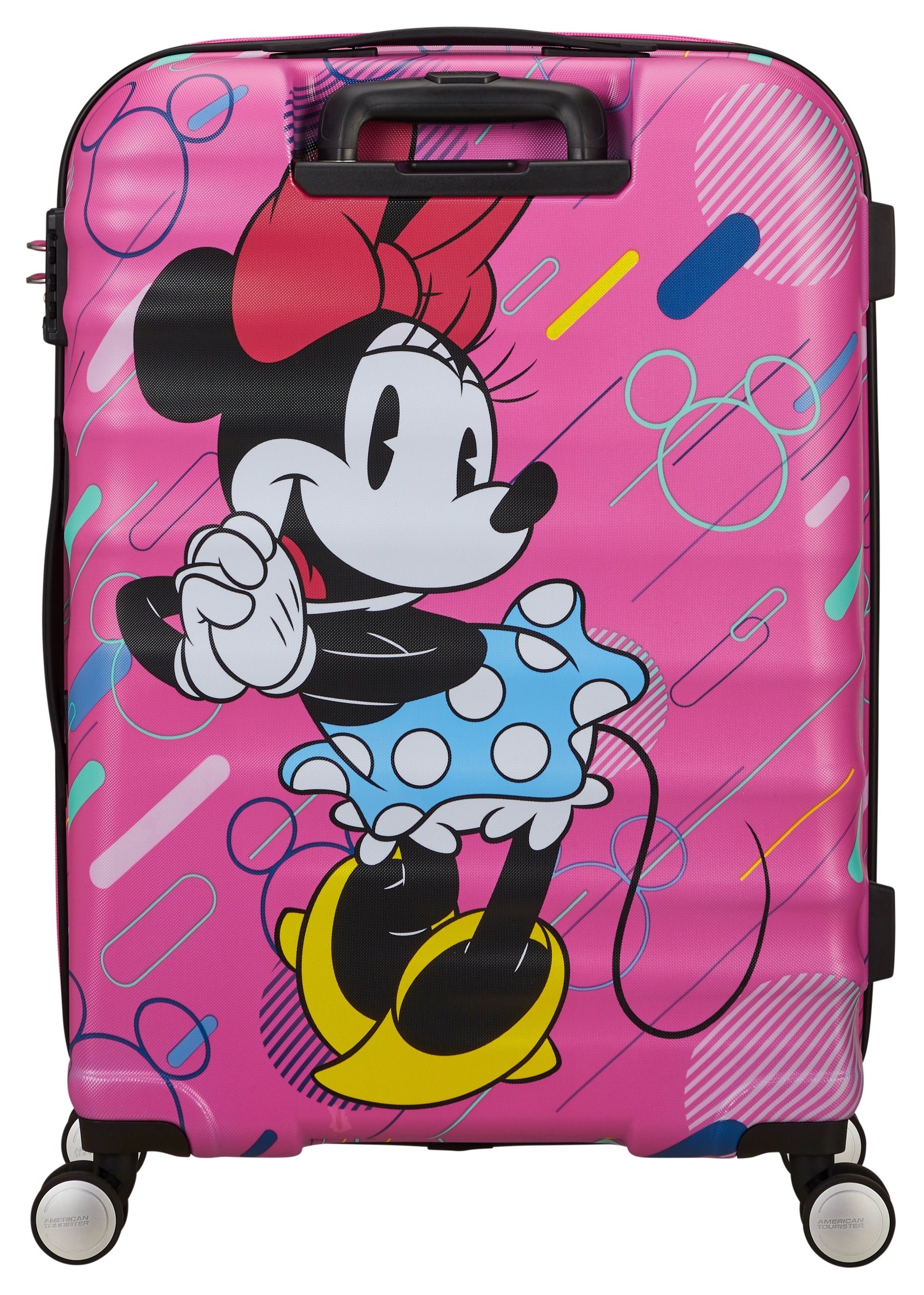 American Tourister® Kinderkoffer »WAVEBREAKER DISNEY 67«, 4 St. Rollen, Kinderreisegepäck Koffer TSA-Zahlenschloss