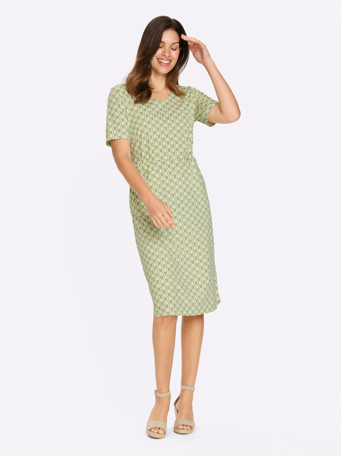 Classic Basics Jerseykleid »Jersey-Kleid« Eingrifftaschen