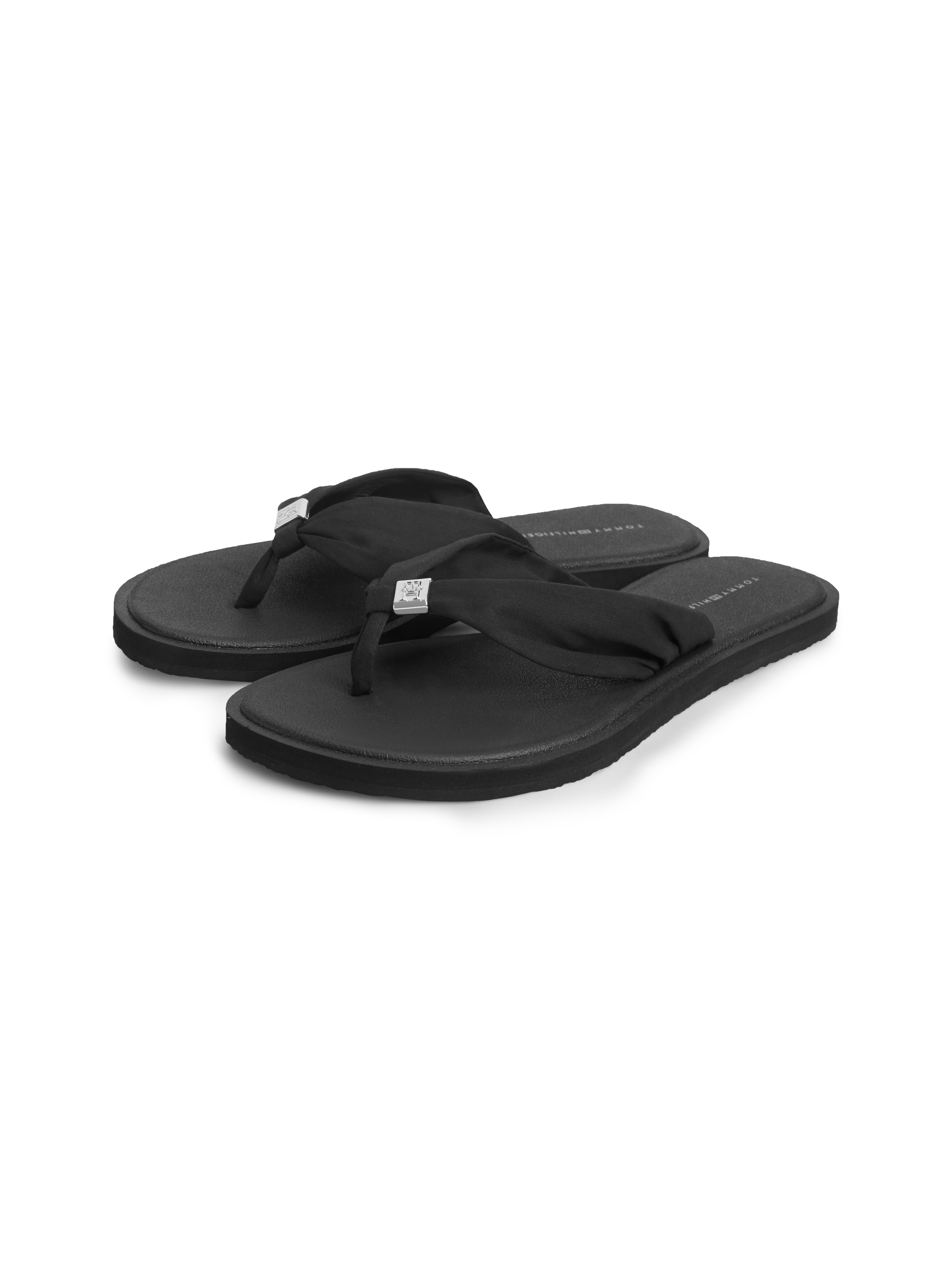 Tommy Hilfiger Zehentrenner »TH SCANDI SOFT SUMMER SANDAL«  Sommerschuh, Strandschuh mit Schmuckelement