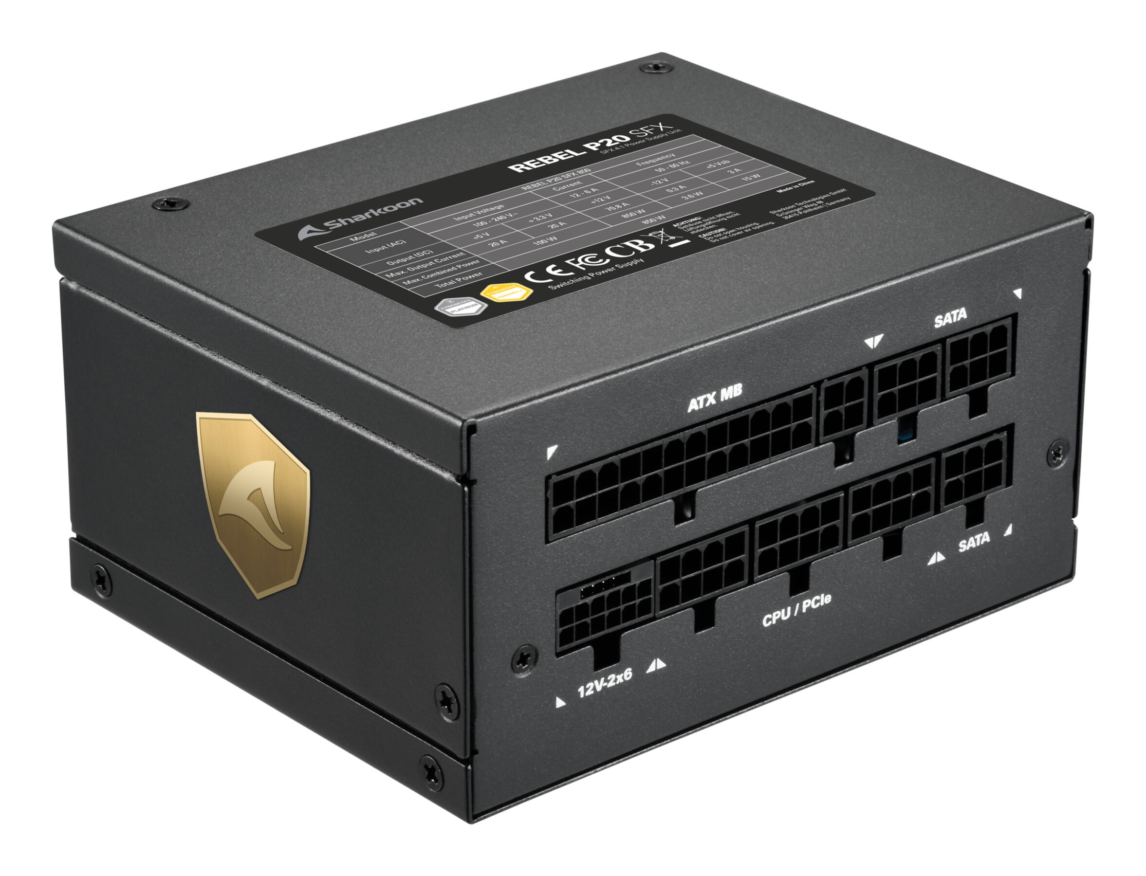 Sharkoon Netzteil »Rebel P20 SFX«