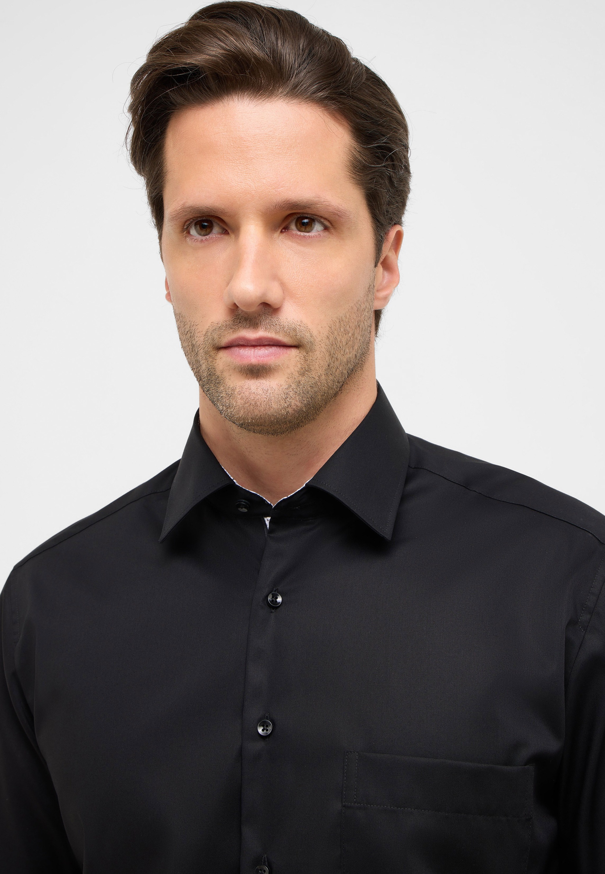 Eterna Langarmhemd »COMFORT FIT« NON IRON (bügelfrei)