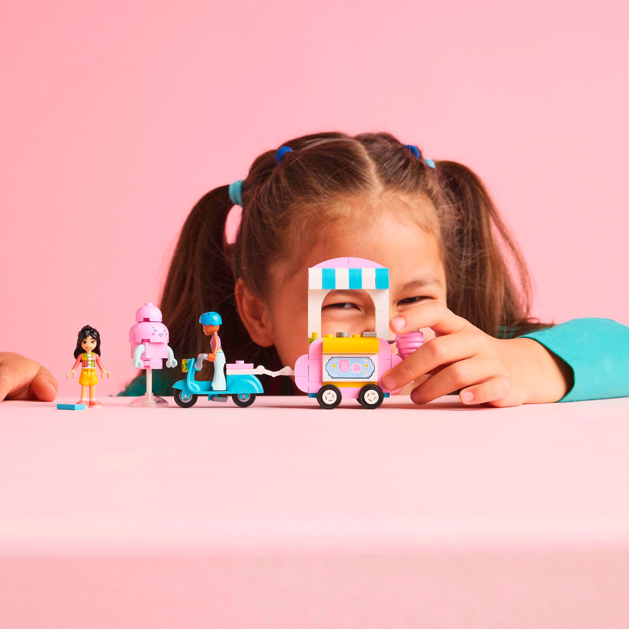 LEGO® Konstruktionsspielsteine »Zuckerwattestand (42643), LEGO Friends«, (110 St.), Made in Europe