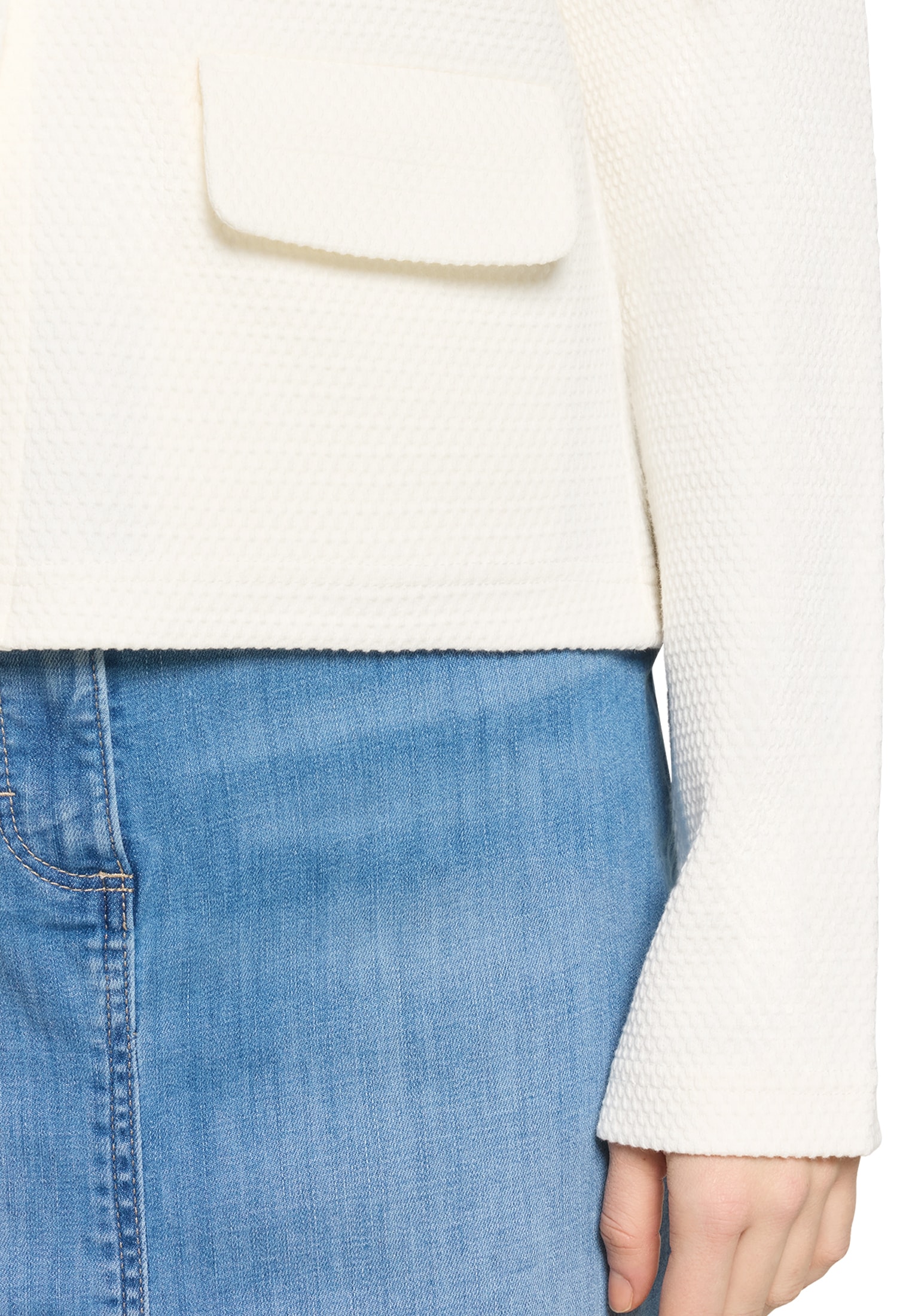 Betty Barclay Sweatshirt »Sweatjacke langarm«
