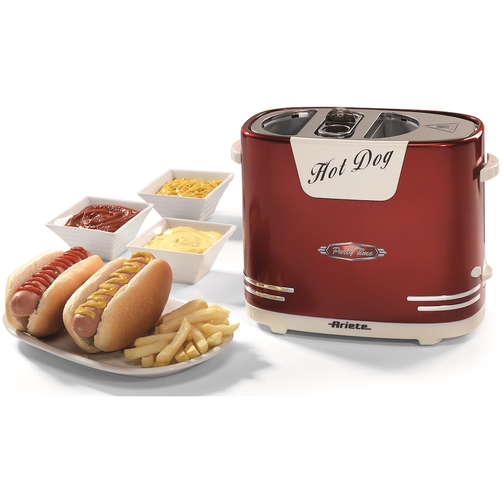 Ariete Hotdog-Maker »186 Party Time«, 650 W