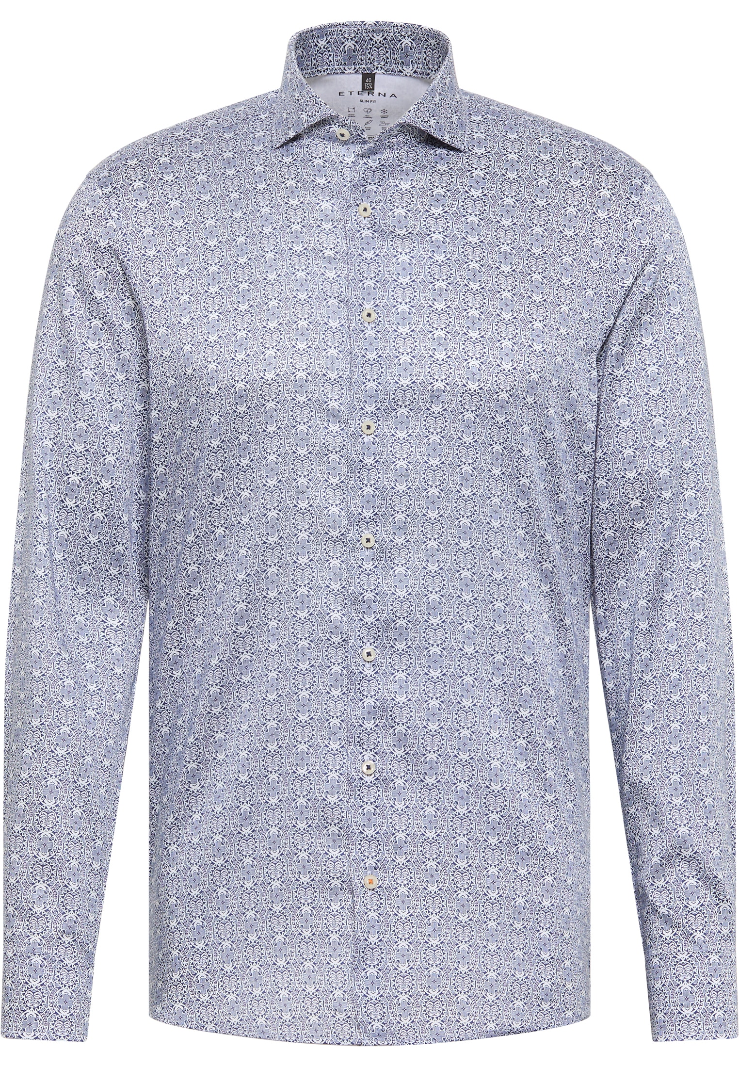 Eterna Langarmhemd »SLIM FIT«