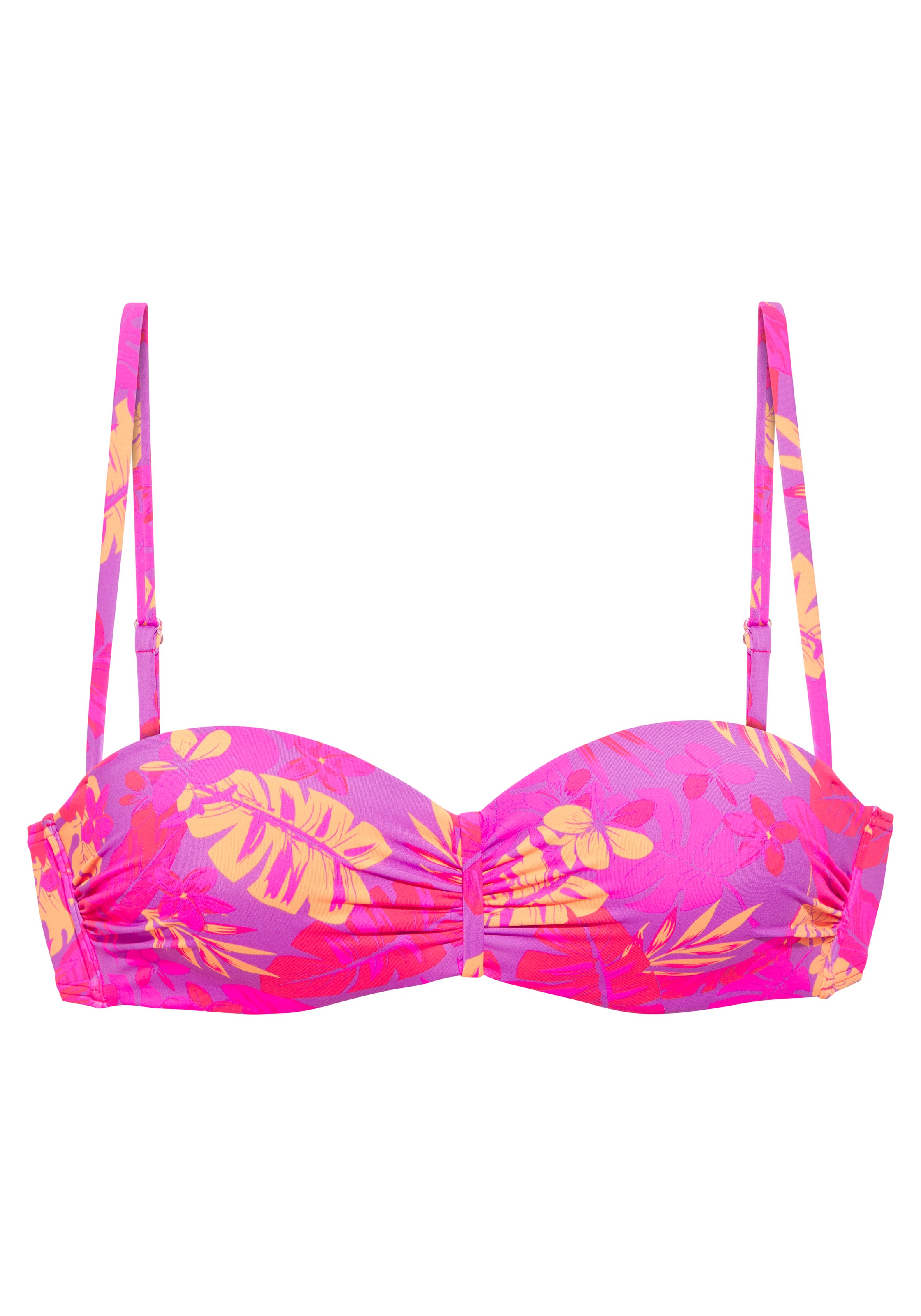 Venice Beach Bügel-Bandeau-Bikini-Top »Kaitlyn« mit floralem Allover-Print