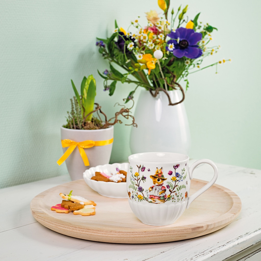 Villeroy & Boch Becher »Henkelbecher Spring Fantasy 440 ml bunt«