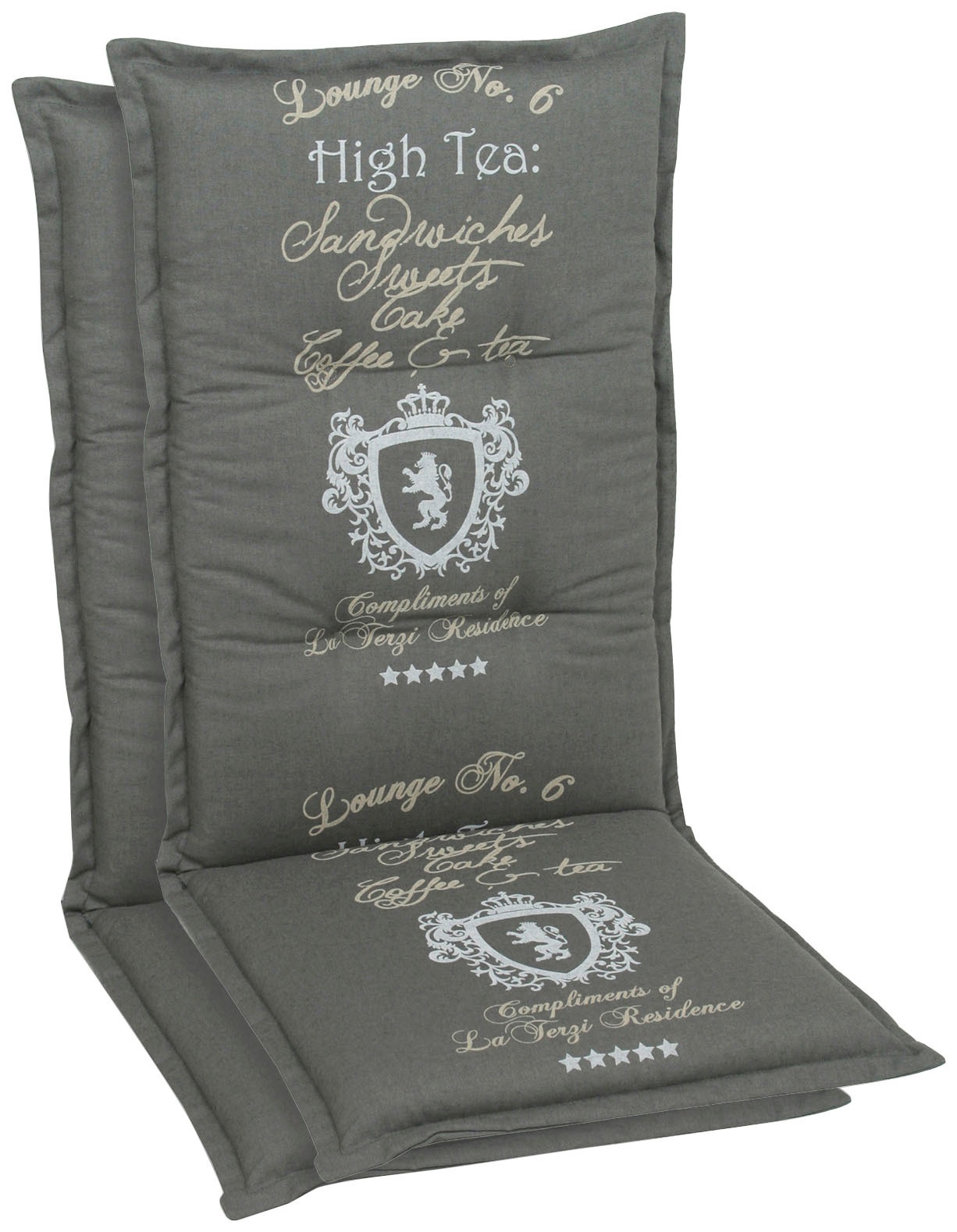 GO-DE Hochlehnerauflage »High Tea«