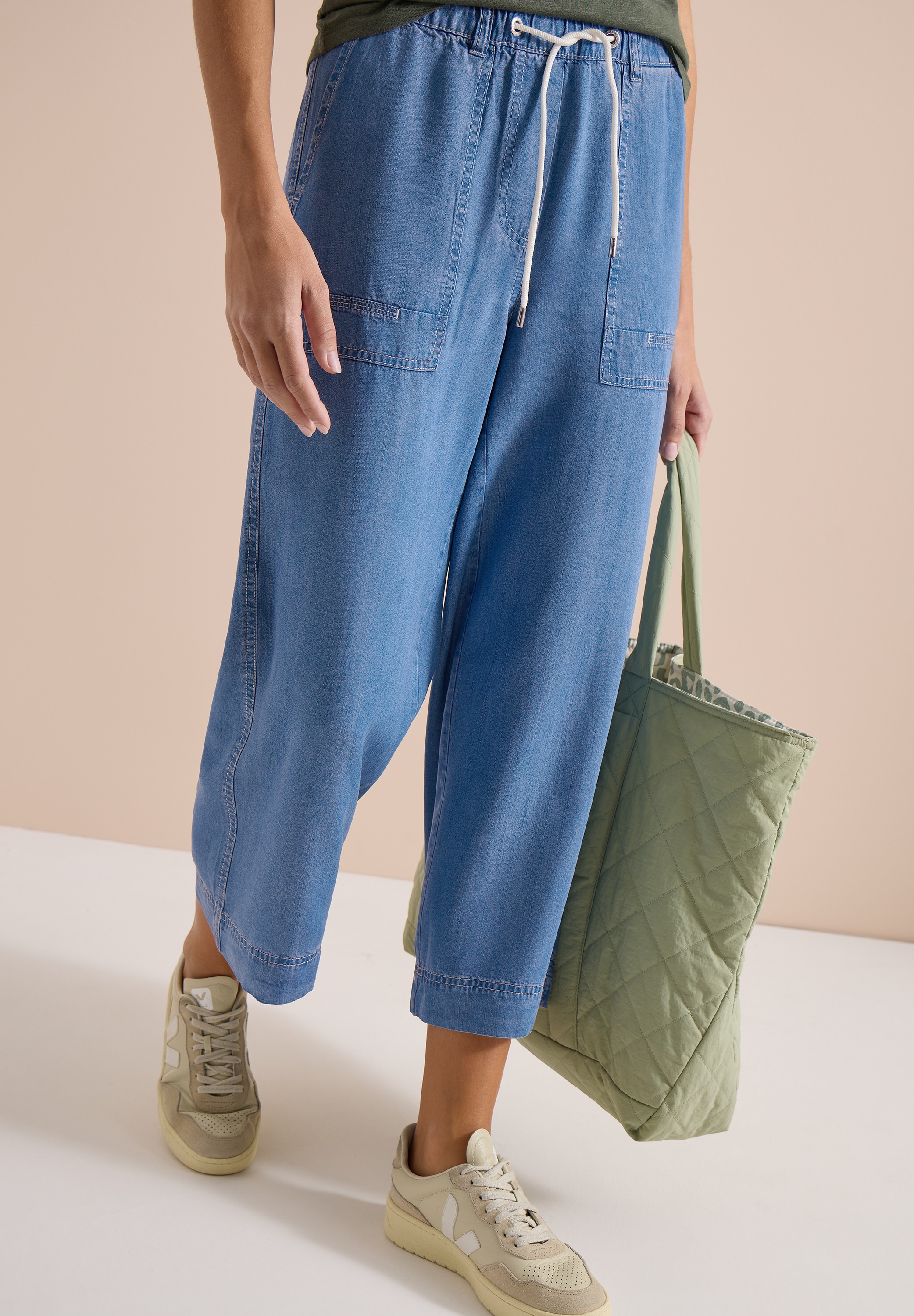 Cecil Stoffhose  mit elastischem Bund