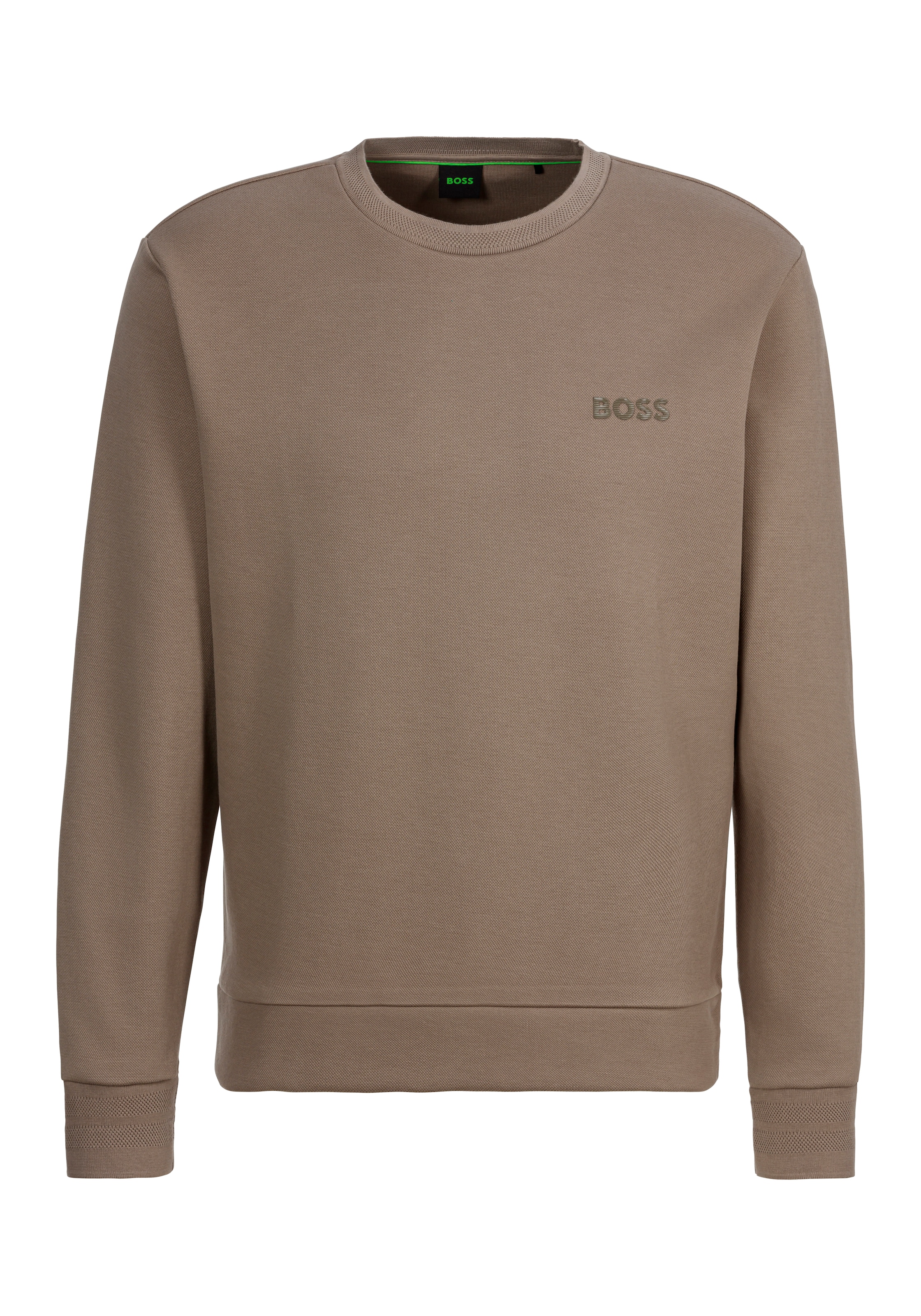 BOSS GREEN Sweatshirt »Salbo Mirror«, mit Logoschriftzug