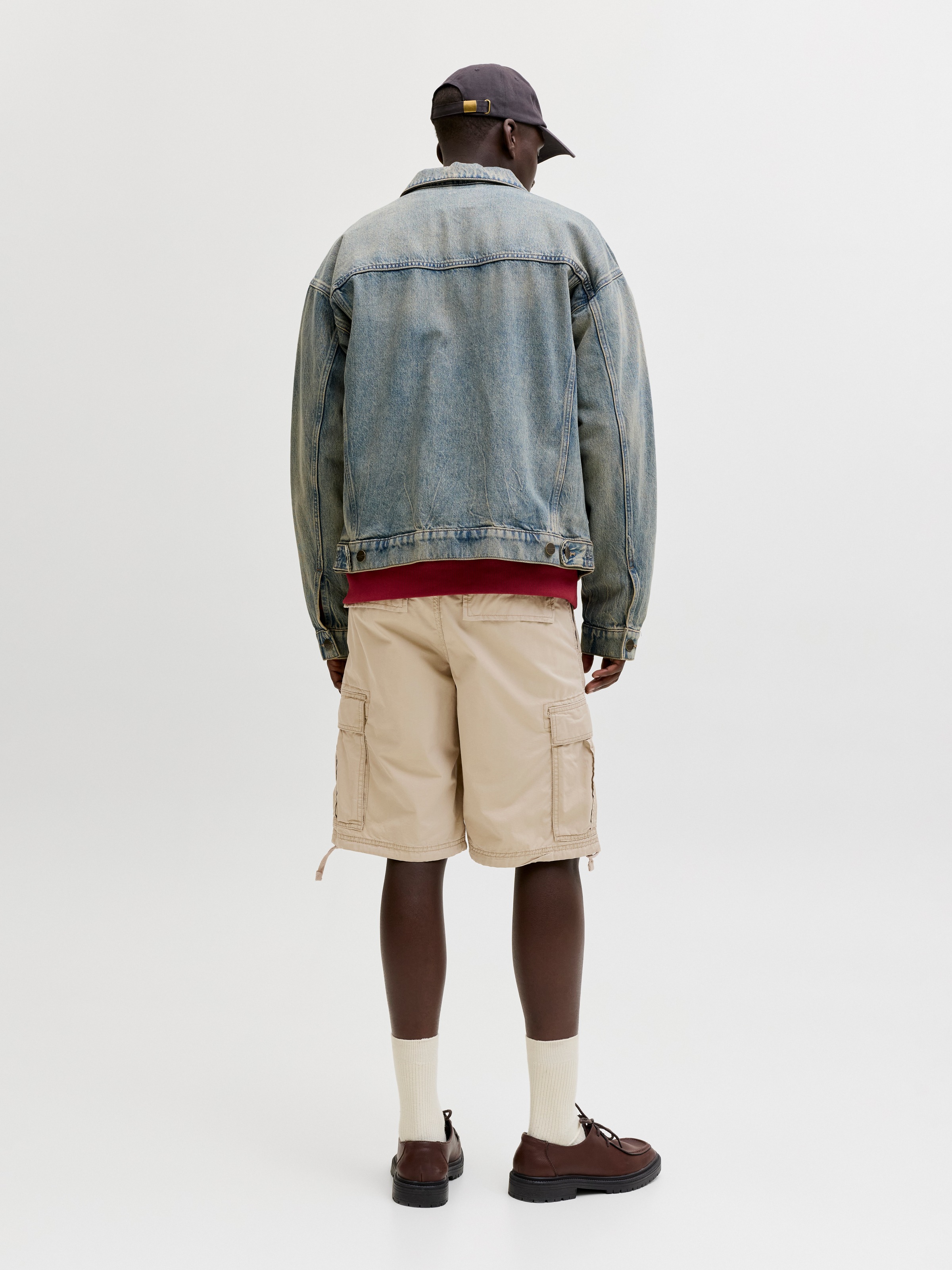 Jack & Jones Cargohose »JPSTCOLE FRANK CARGO SHORT MID SN«  mit Seitentaschen