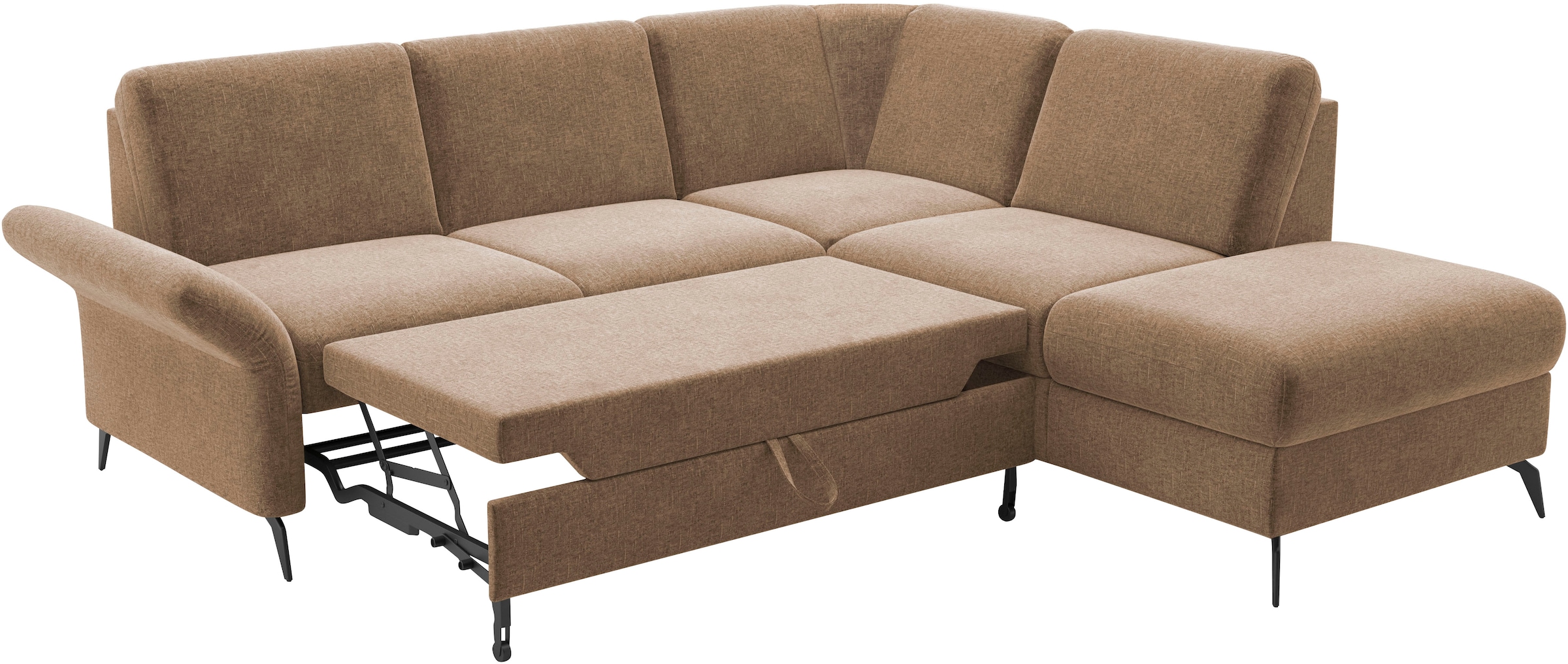 Home affaire Ecksofa »Rochelle«, wahlweise mit Bettfunktion, Bettkasten und Armteilverstellung
