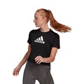 adidas Performance Trainingsshirt »BIG LOGO CROPPED TEE«