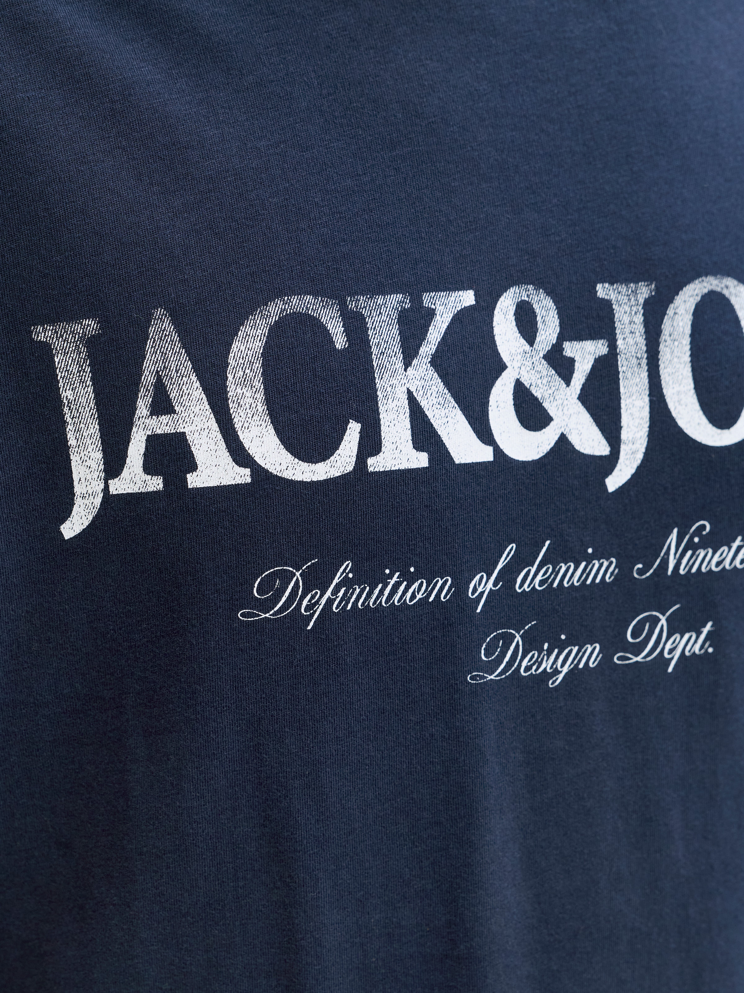 Jack & Jones Rundhalsshirt »JJDEVIN DAYTONA PRINT TEE SS CREW NECK«
