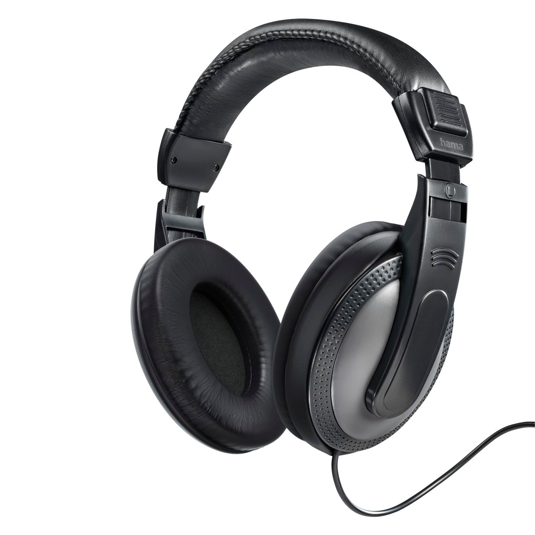 Hama Over-Ear-Kopfhörer »Kopfhörer Over-Ear, langes Kabel, 3,5- und 6,35 mm  Klinkenstecker«, Geräuschisolierung, Schwarz, sichere Signalübertragung  jetzt kaufen bei OTTO